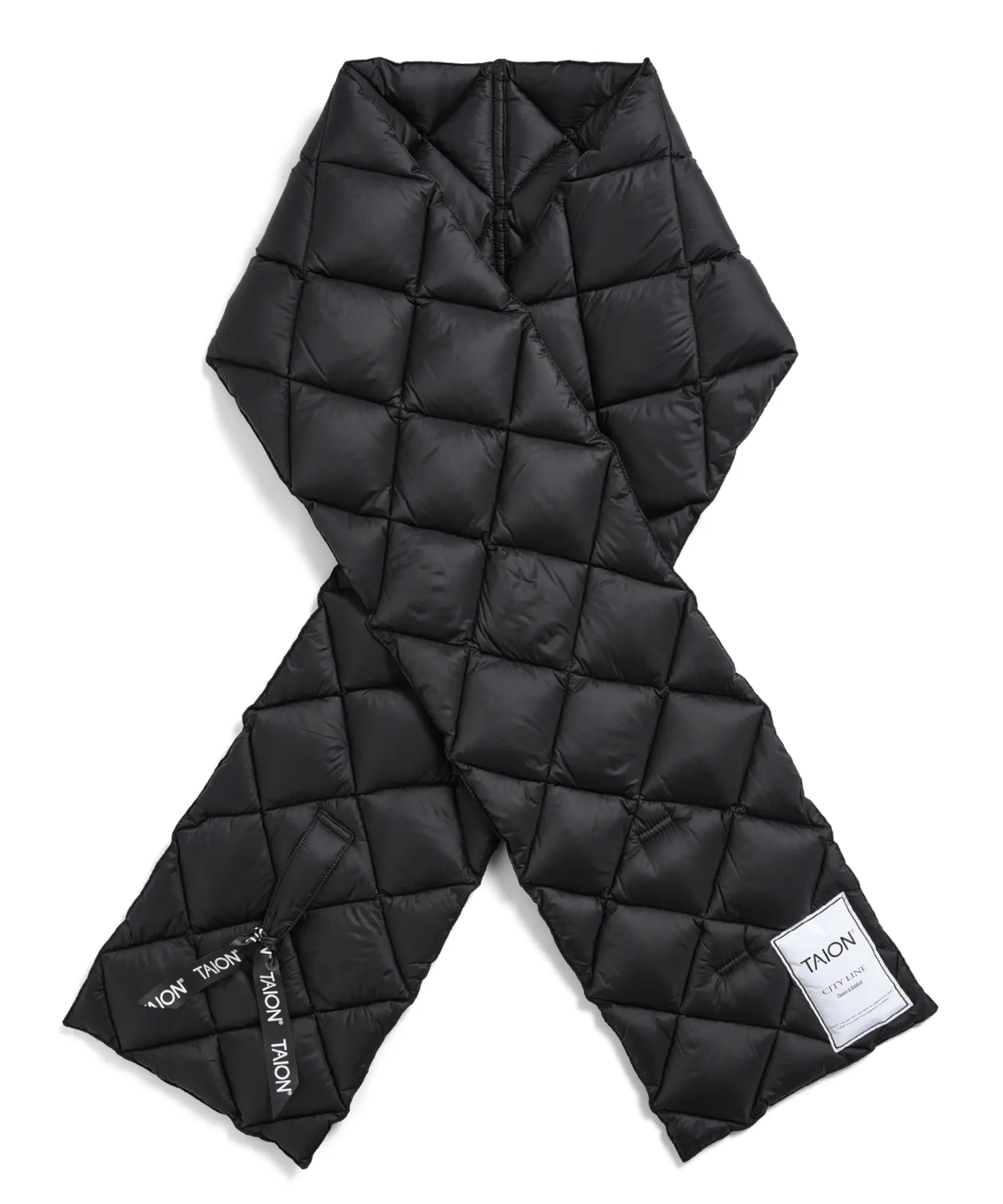 City Long Down Scarf - Image 3