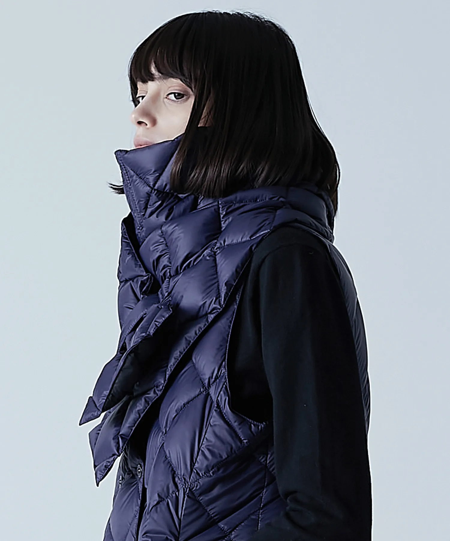 City Long Down Scarf - Image 9