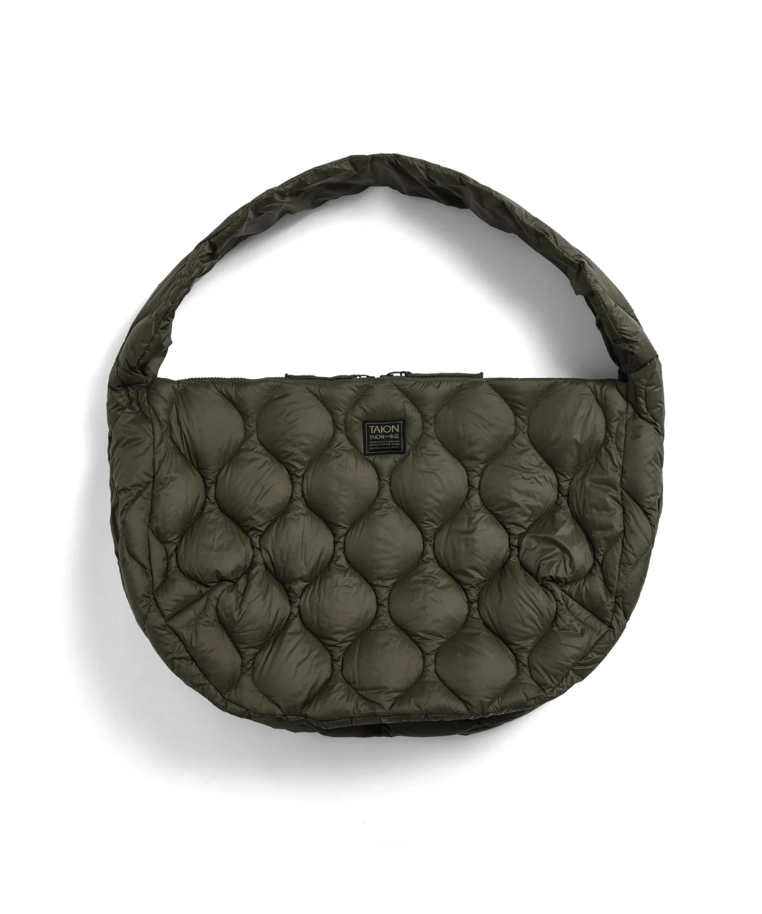 Military Banana Shoulder Down Bag - L - Image 10