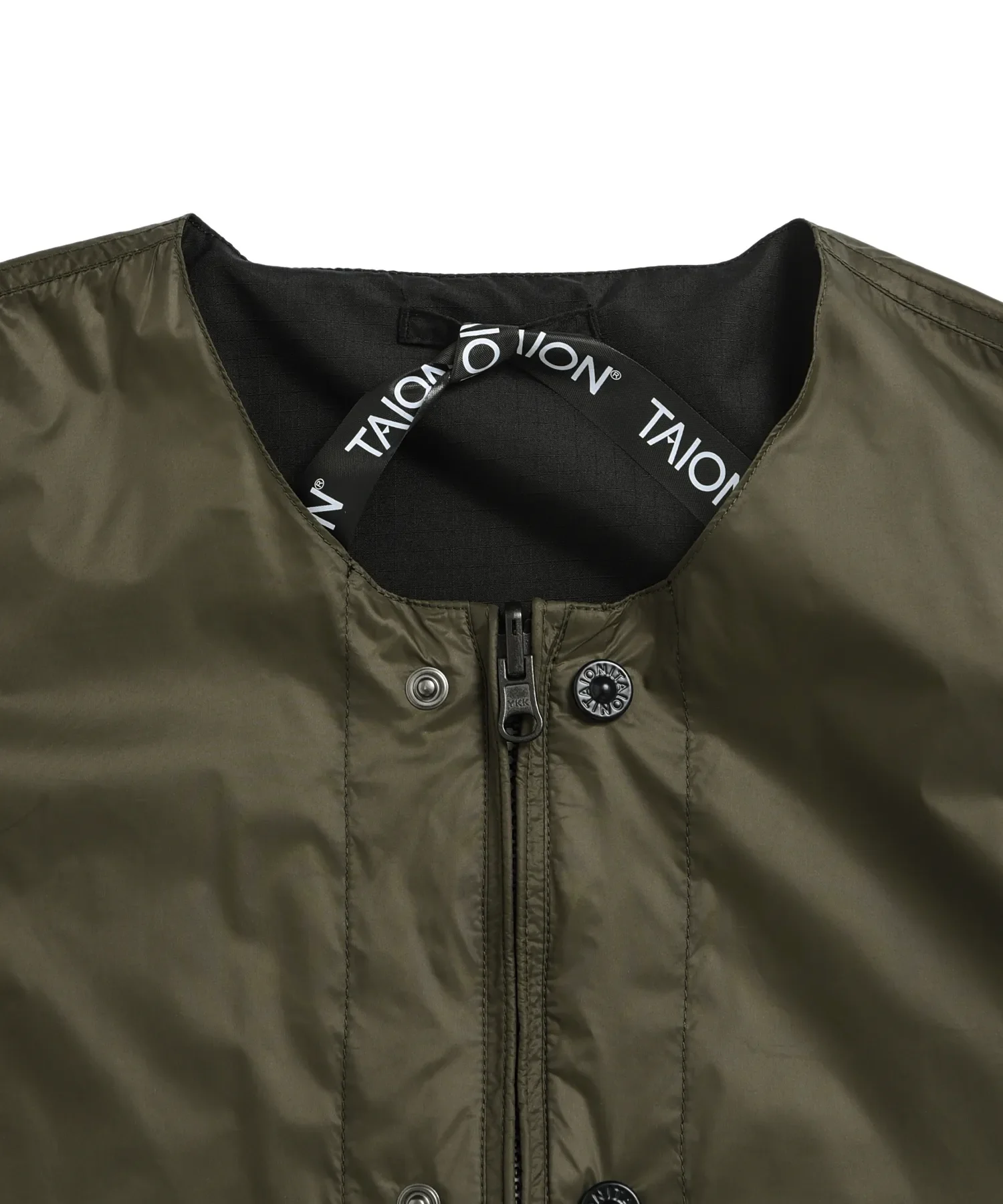 Unisex Non Down Military Reversible M65 Liner W-Zip Jacket - Image 4