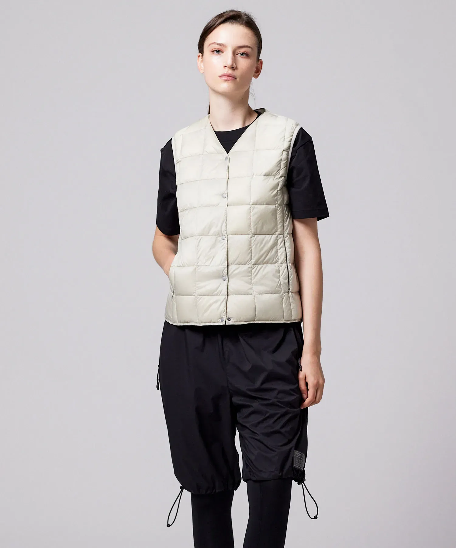 Unisex Basic V-Neck Button Down Vest - Image 11