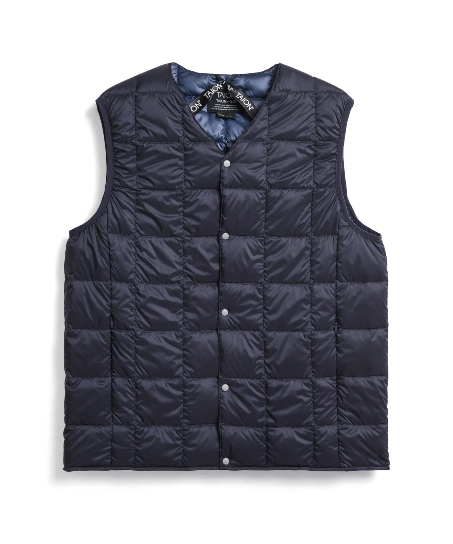 Unisex Basic V-Neck Button Down Vest - Image 25