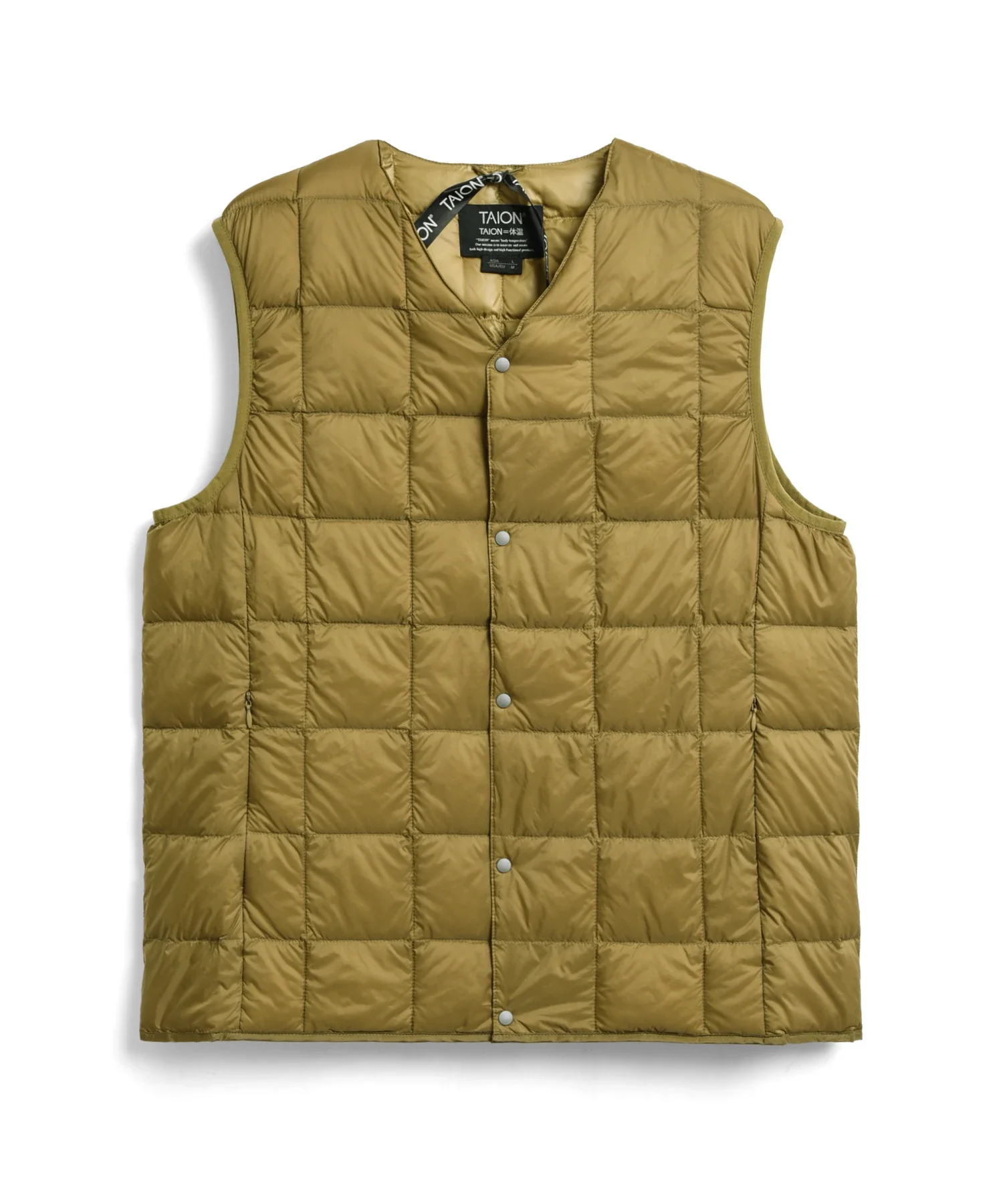 Unisex Basic V-Neck Button Down Vest - Image 27