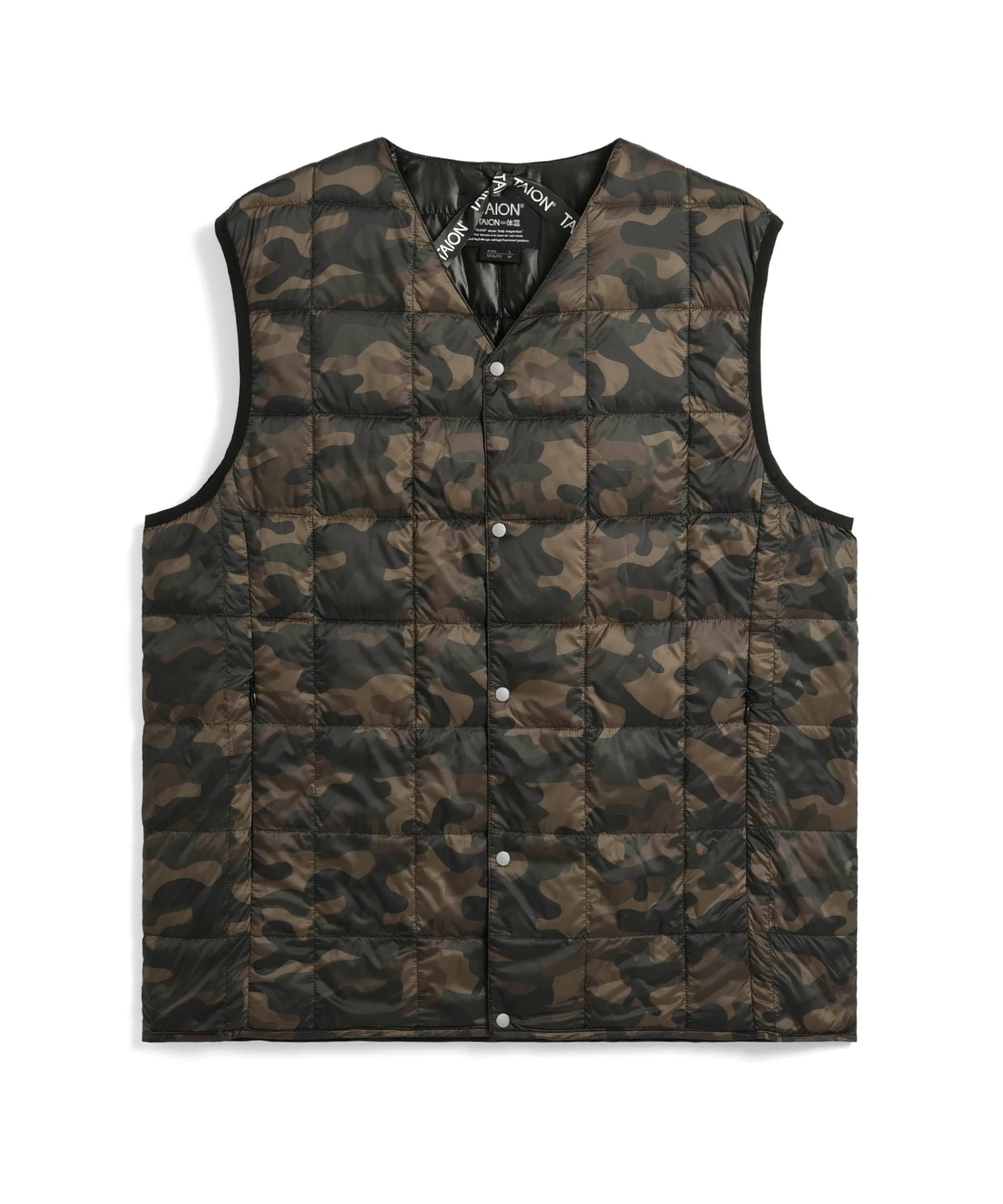 Unisex Basic V-Neck Button Down Vest - Image 30