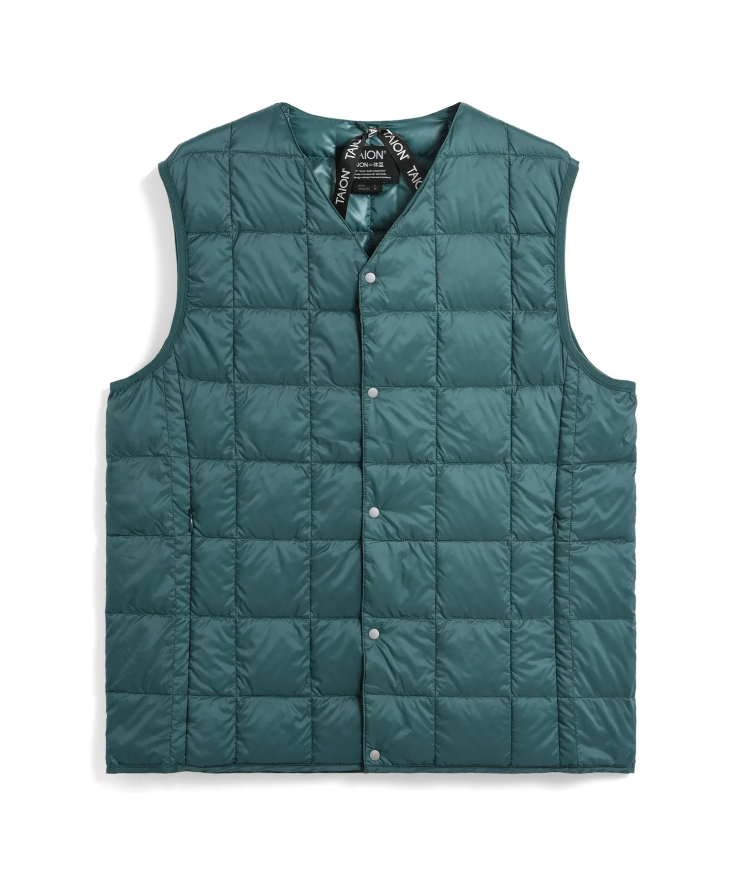 Unisex Basic V-Neck Button Down Vest - Image 31