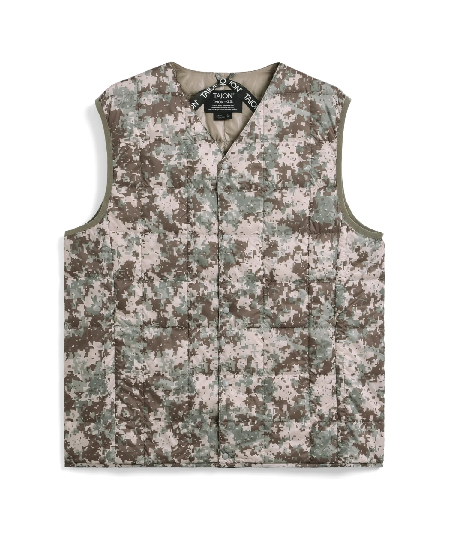 Unisex Basic V-Neck Button Down Vest - Image 32