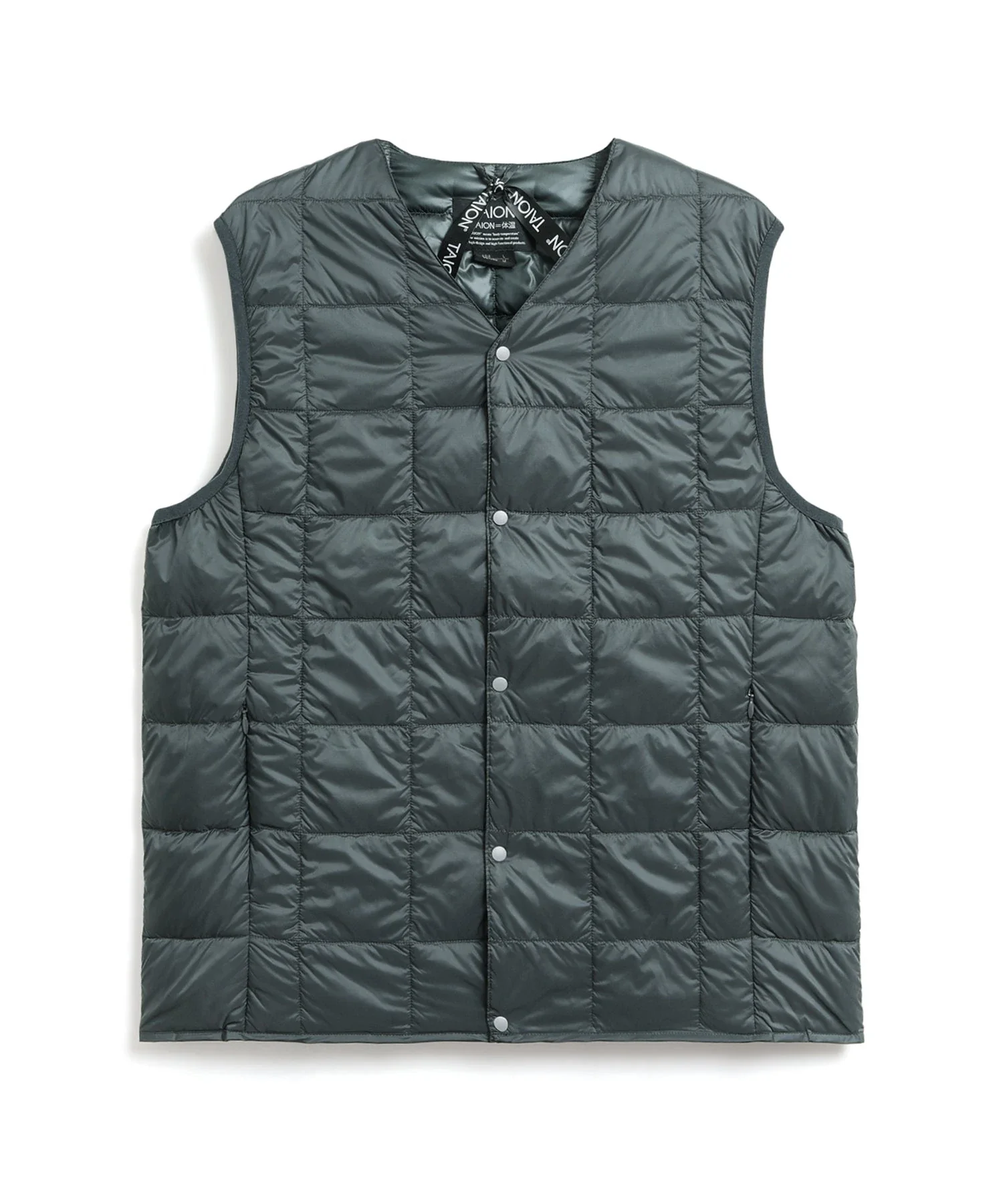 Unisex Basic V-Neck Button Down Vest - Image 34