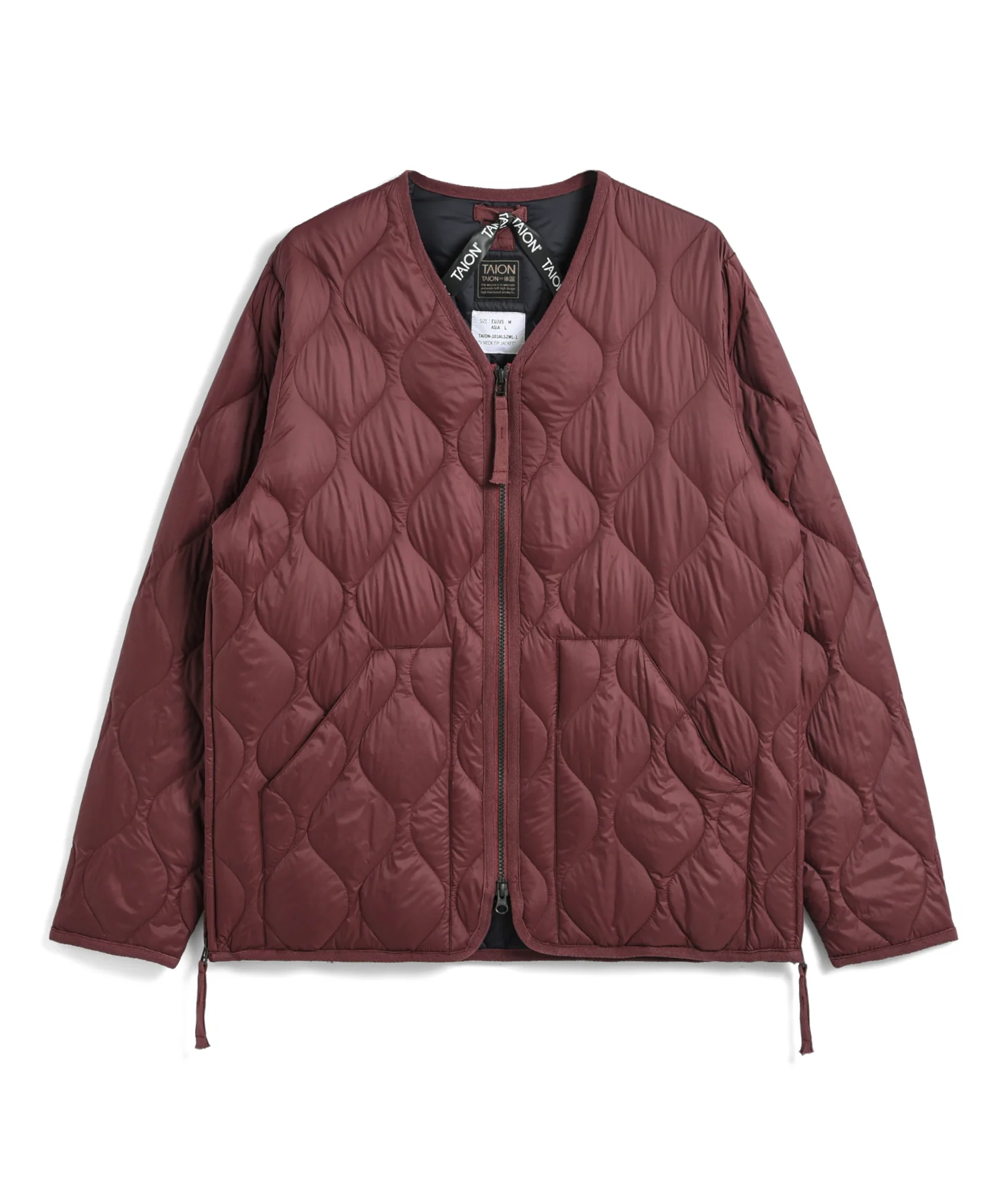 Unisex Military W-Zip V-Neck Down Jacket (Soft Shell) - Image 32
