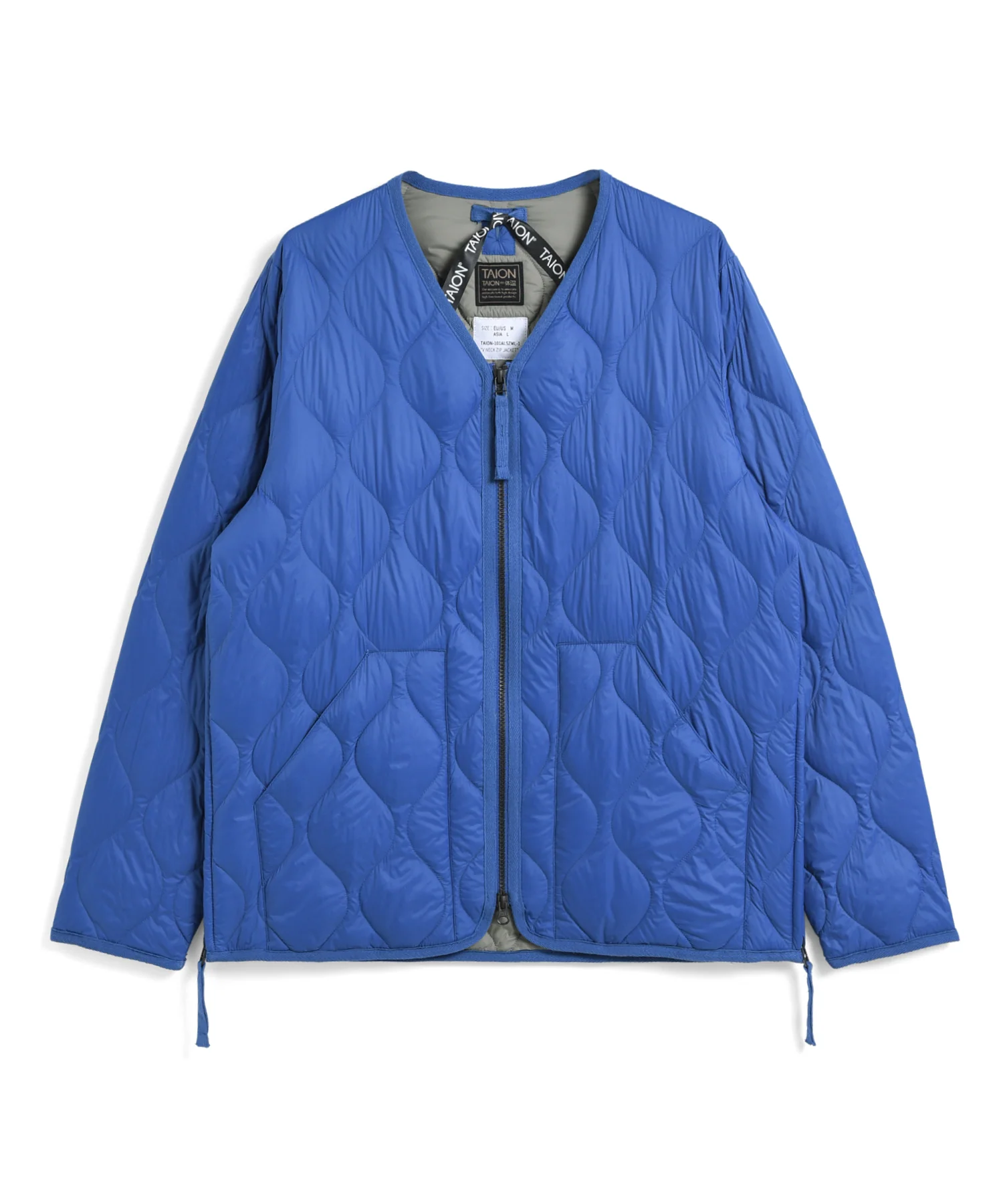 Unisex Military W-Zip V-Neck Down Jacket (Soft Shell) - Image 33