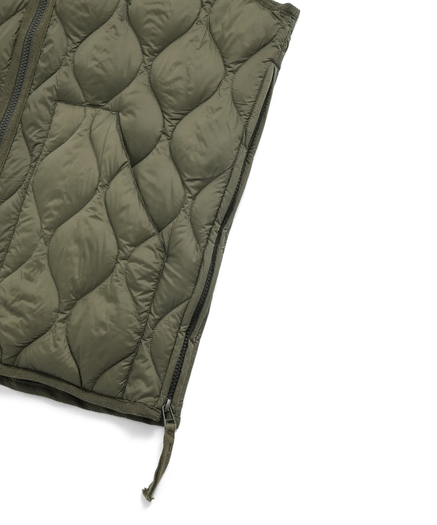 Unisex Military W-Zip V-Neck Down Jacket (Soft Shell) - Image 6