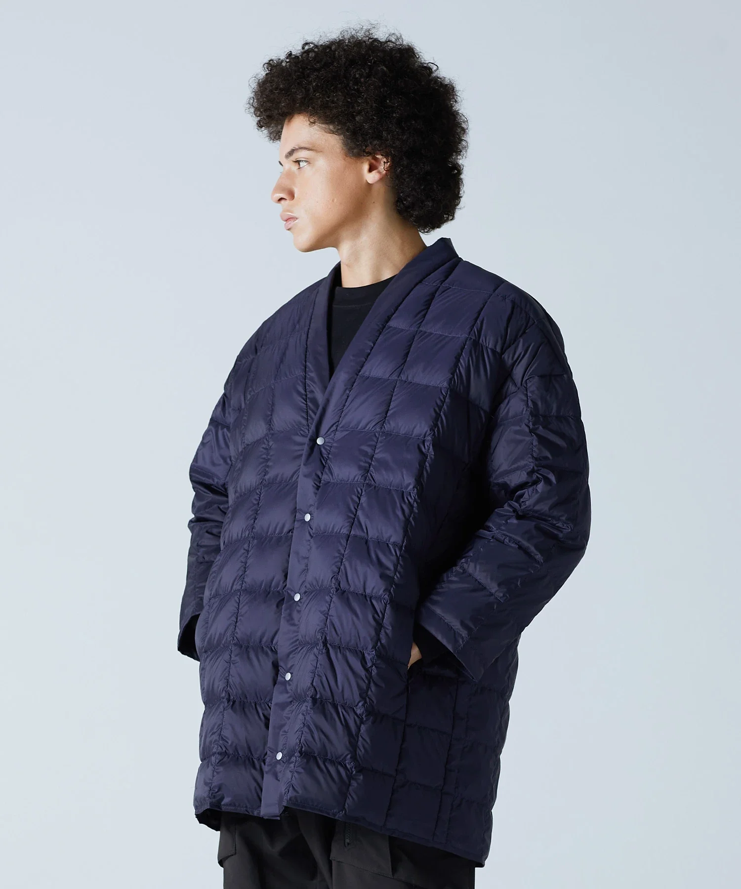 Unisex Basic Hanten Down Cardigan - Image 10