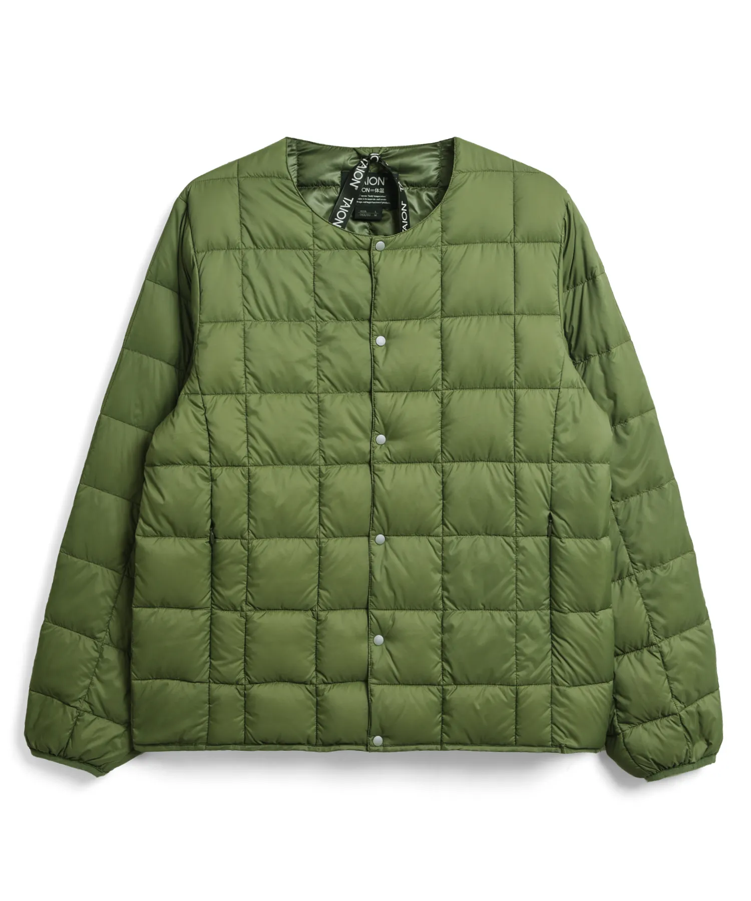 Unisex Basic Crew Neck Down Jacket - Image 21