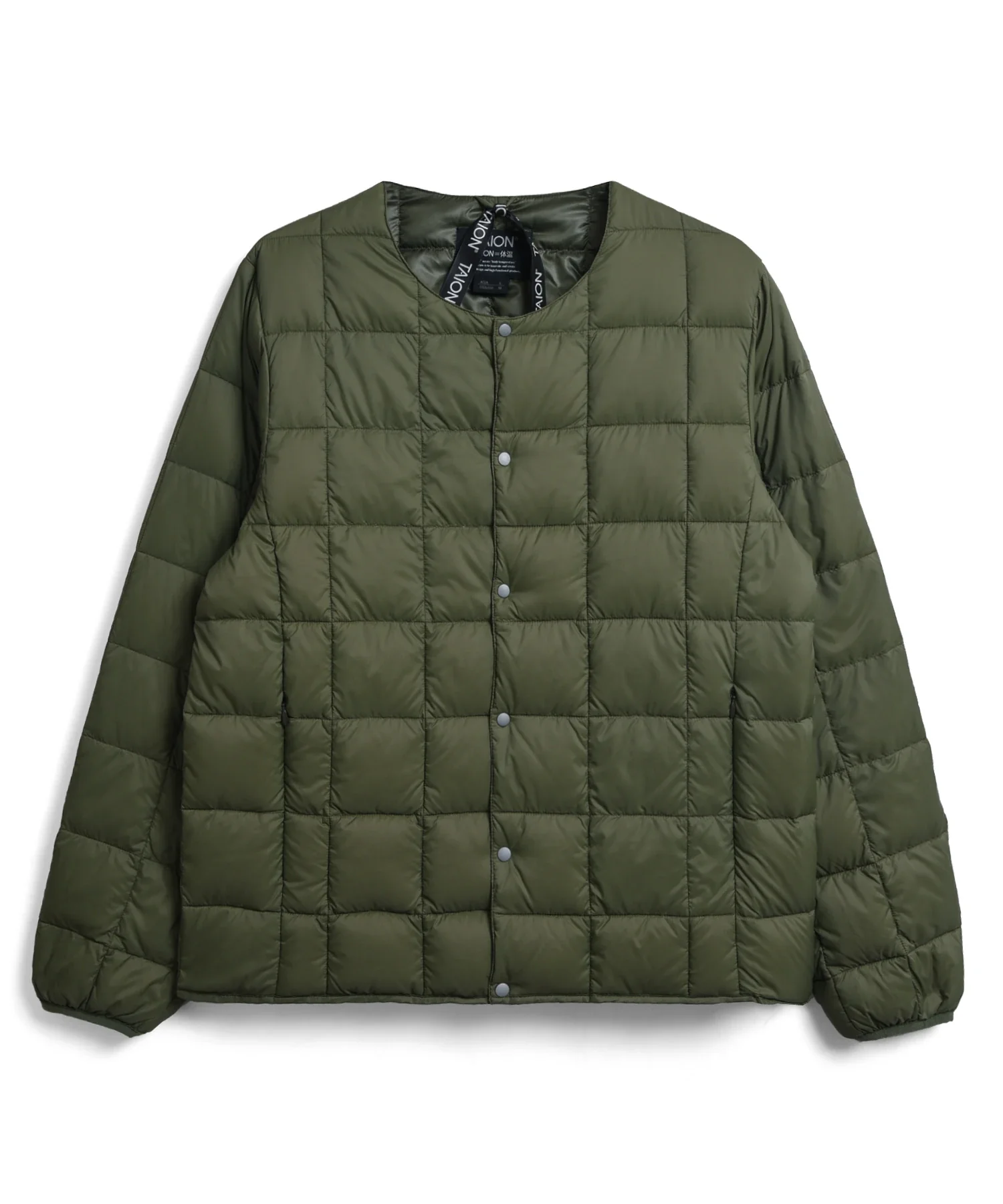 Unisex Basic Crew Neck Down Jacket - Image 25