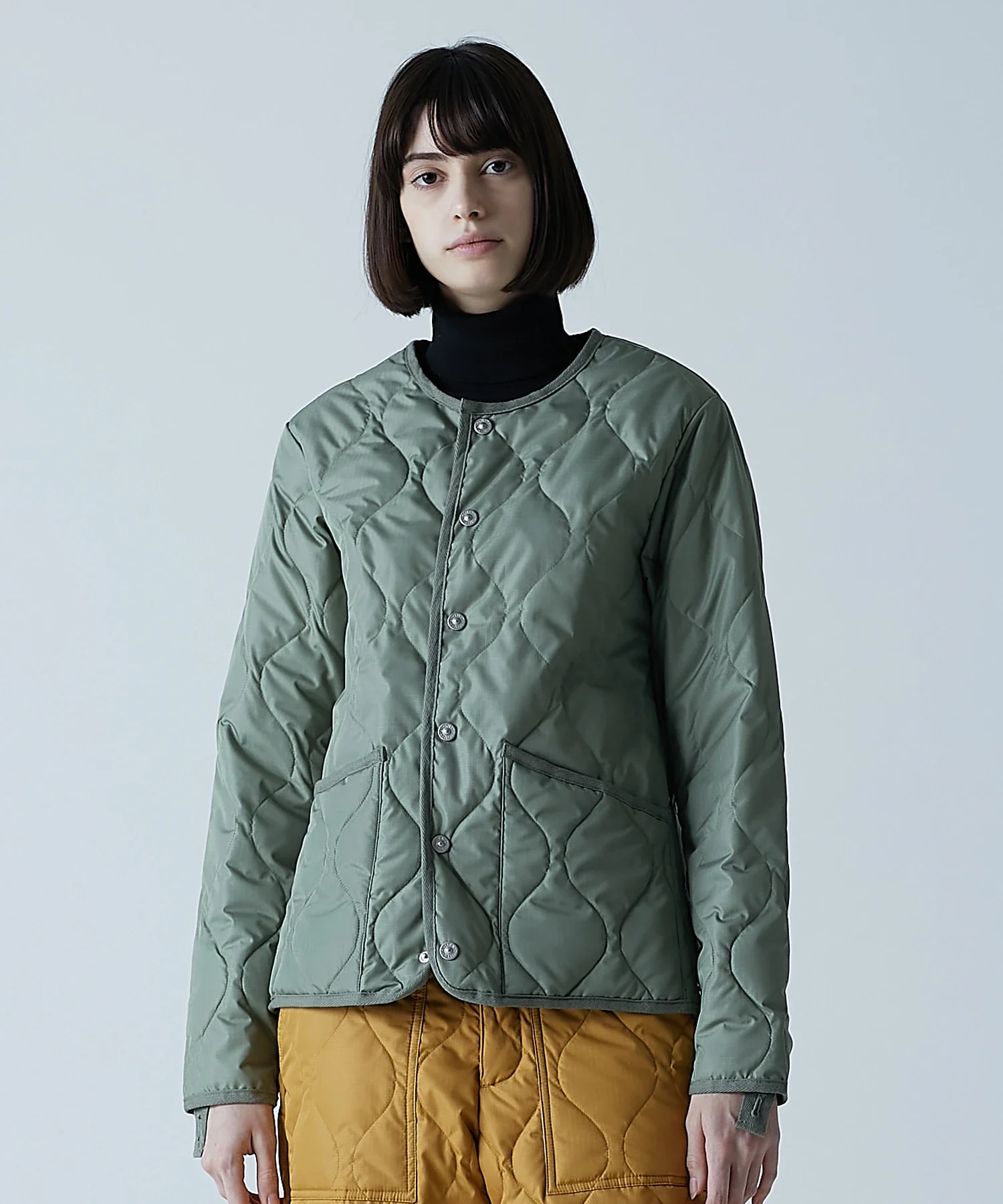 Unisex Military Crew Neck Down Jacket (Hard Shell) - Image 22