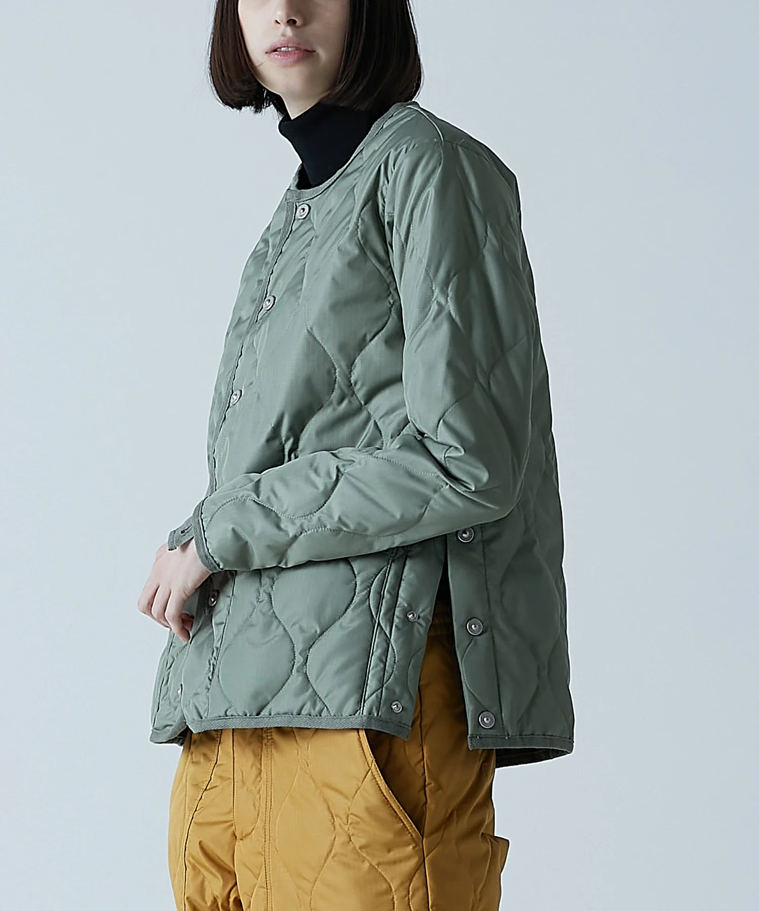 Unisex Military Crew Neck Down Jacket (Hard Shell) - Image 24