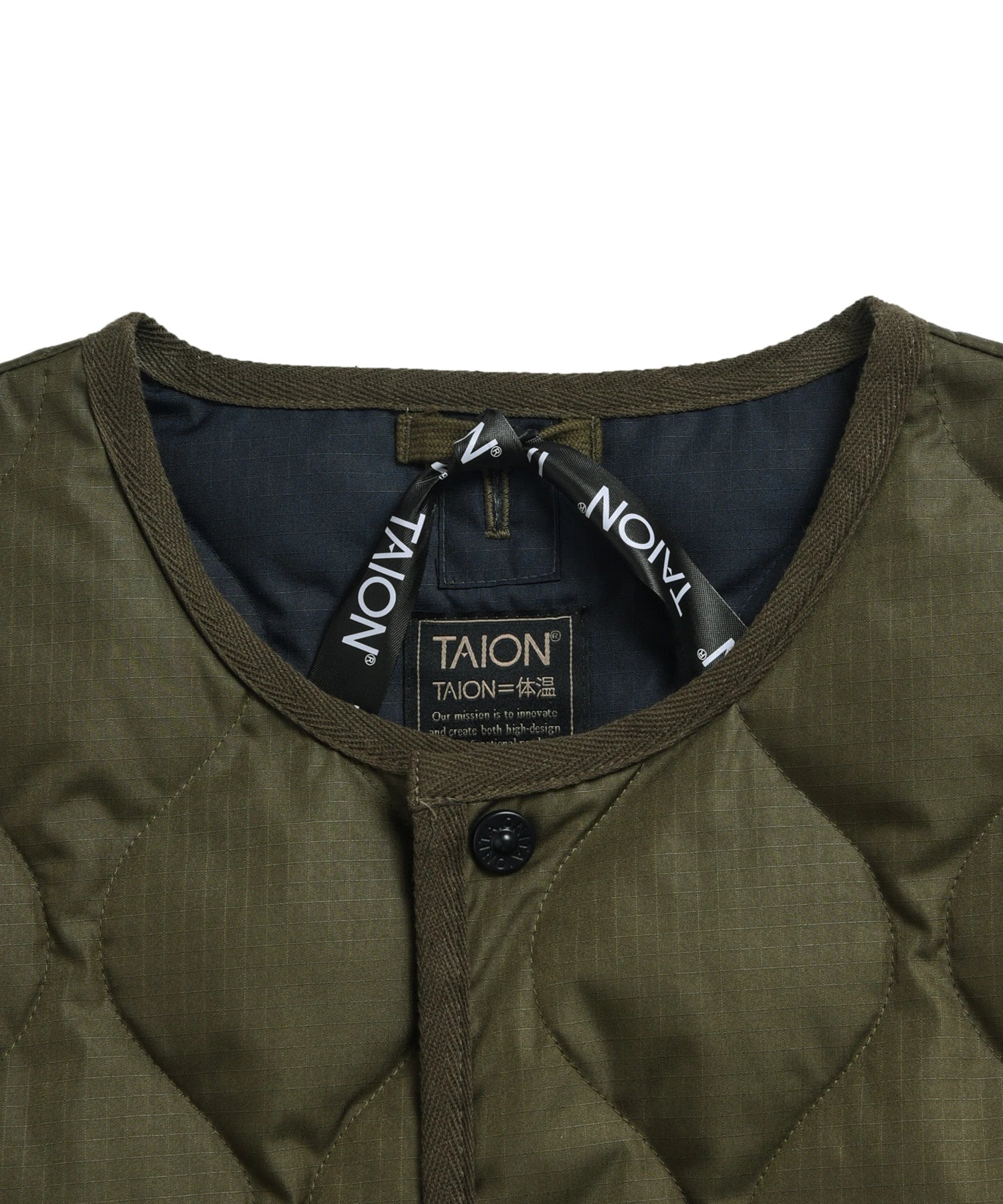 Unisex Military Crew Neck Down Jacket (Hard Shell) - Image 4