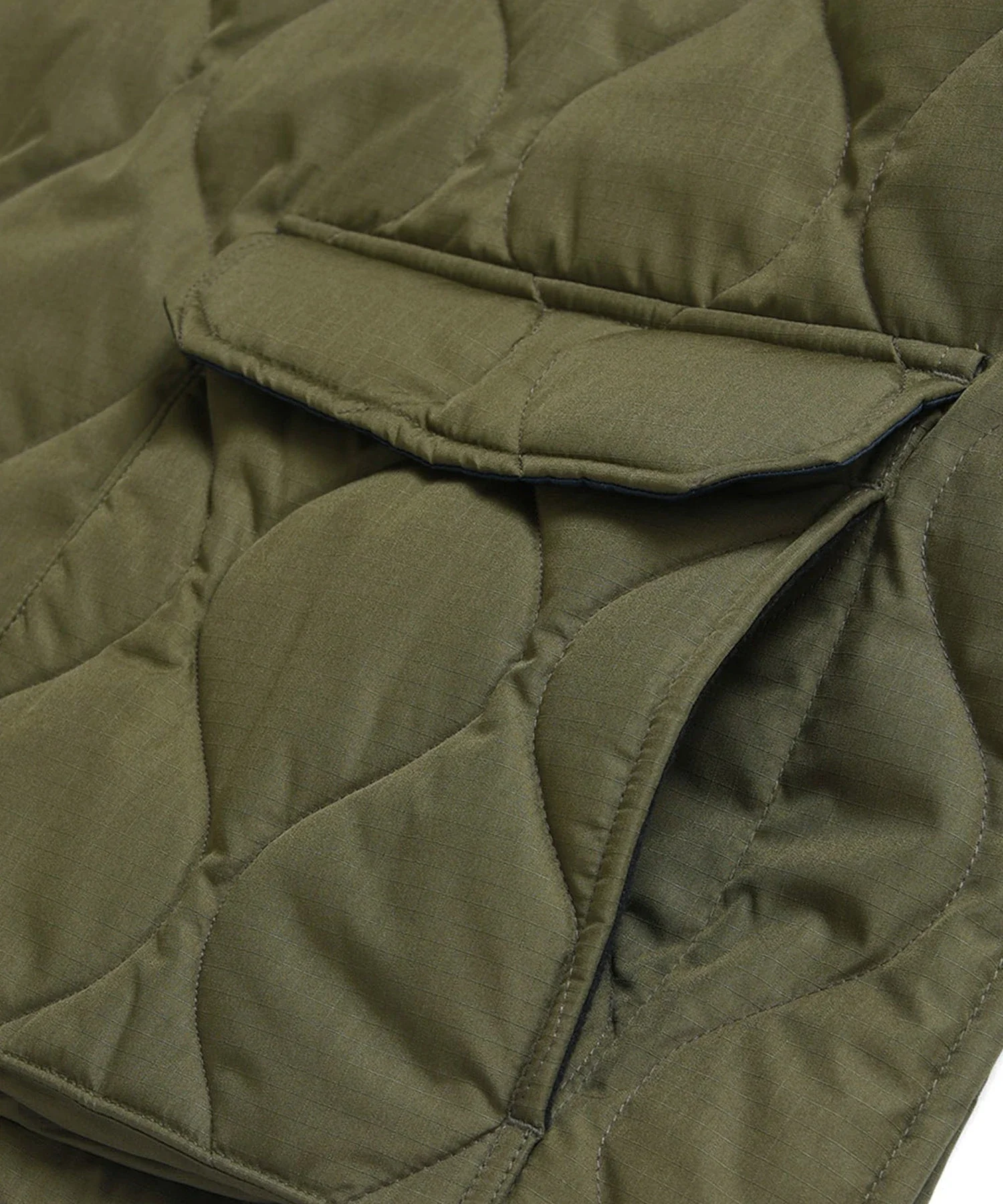 Unisex Military Hood Long Down Coat (Hard Shell) - Image 10