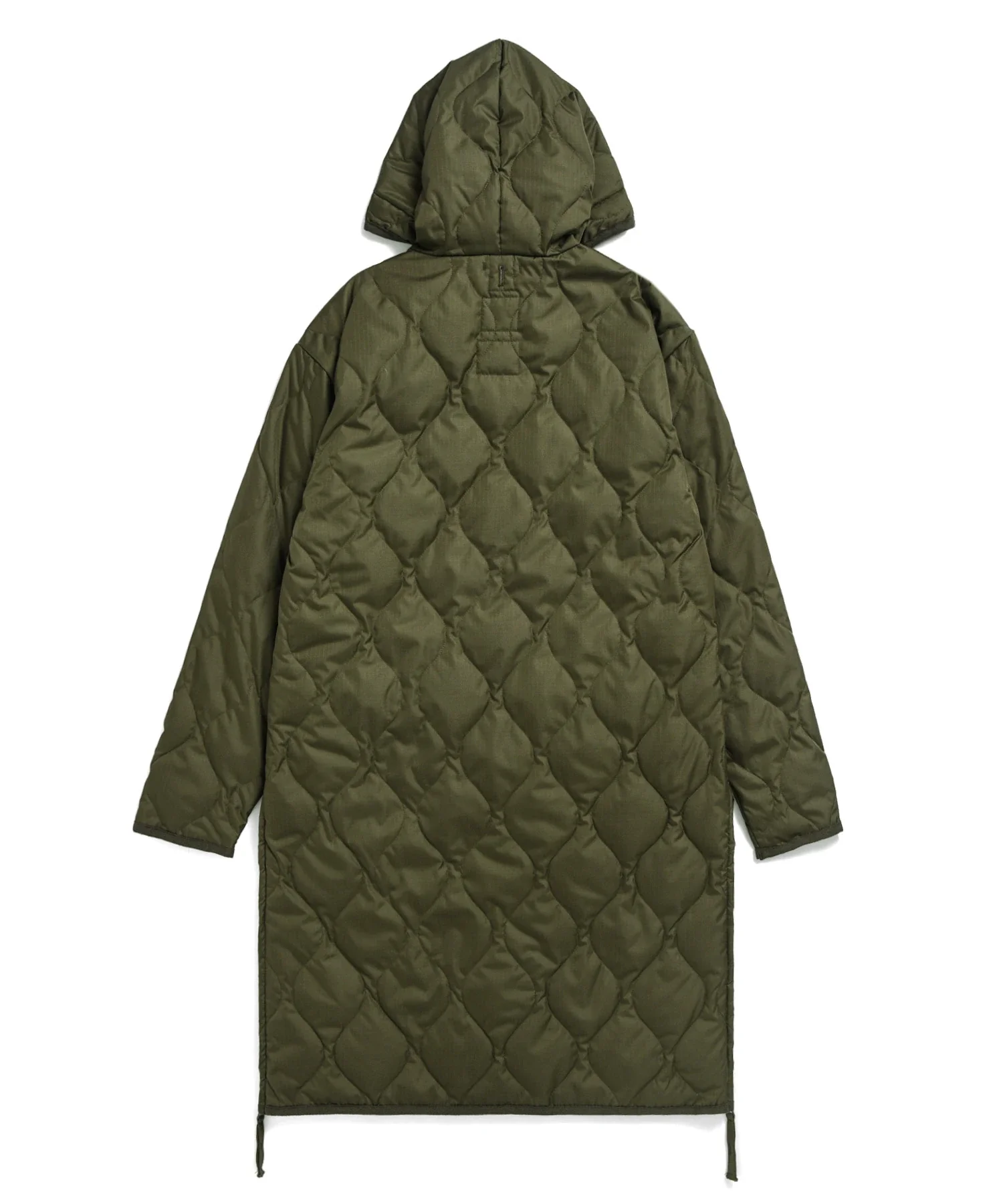 Unisex Military Hood Long Down Coat (Hard Shell) - Image 6
