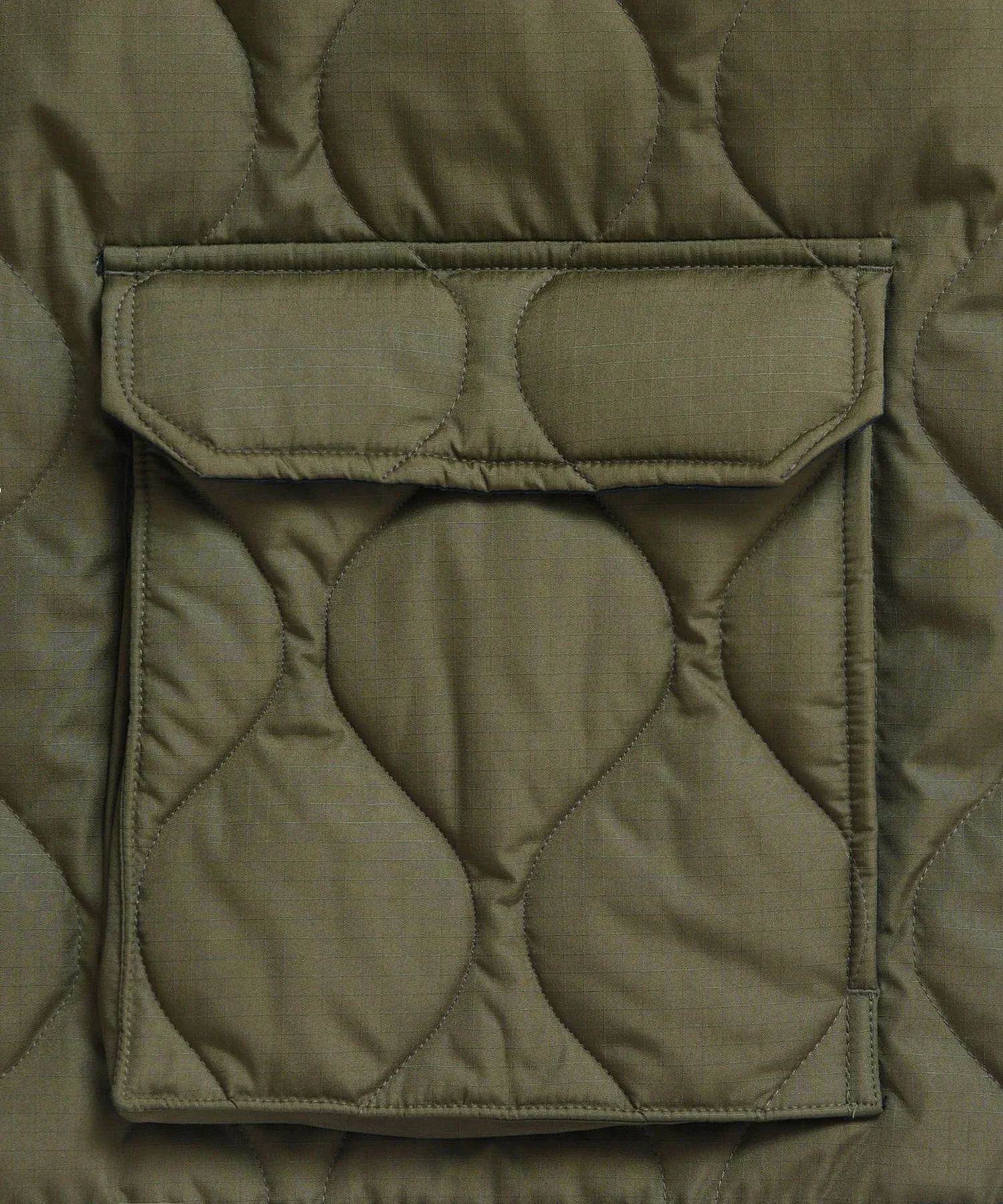 Unisex Military Hood Long Down Coat (Hard Shell) - Image 8
