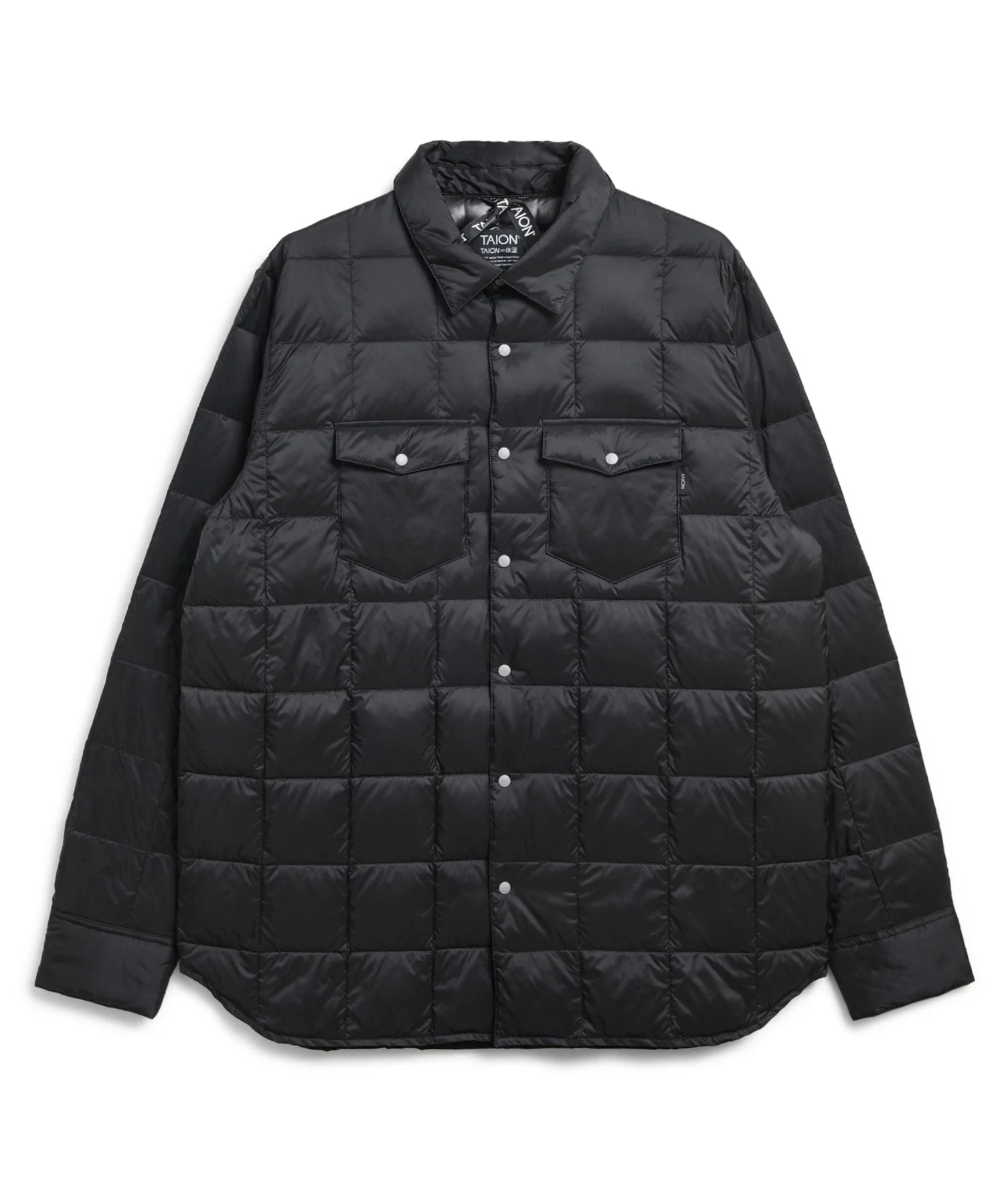 Unisex Basic W-Pocket Down Shirts - Image 13