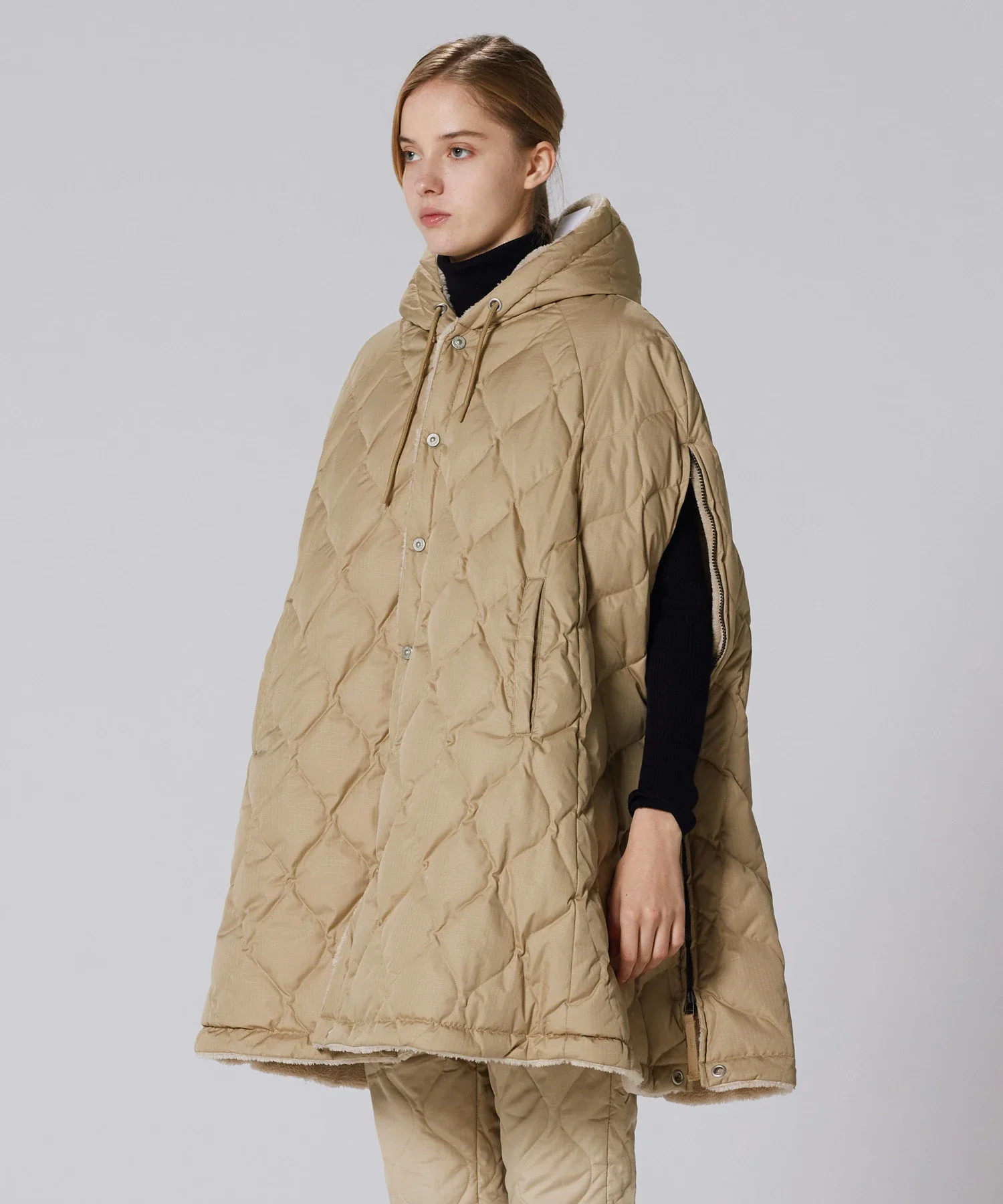 Unisex Military Down Cape - Image 16