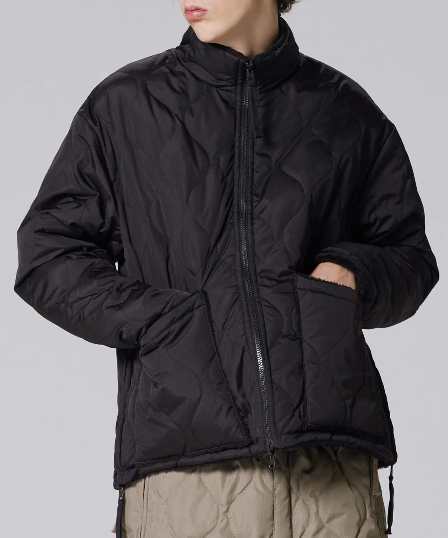 Unisex Military Reversible Hi Neck Down Jacket (Hard Shell) - Image 24