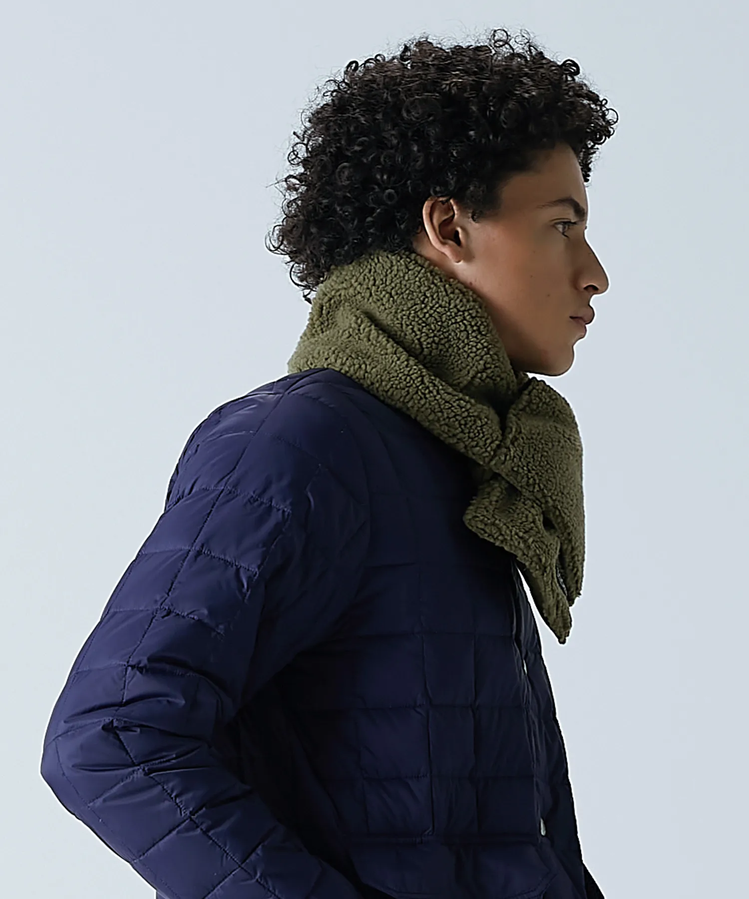 Mountain Reversible Down x Boa Scarf - Image 10