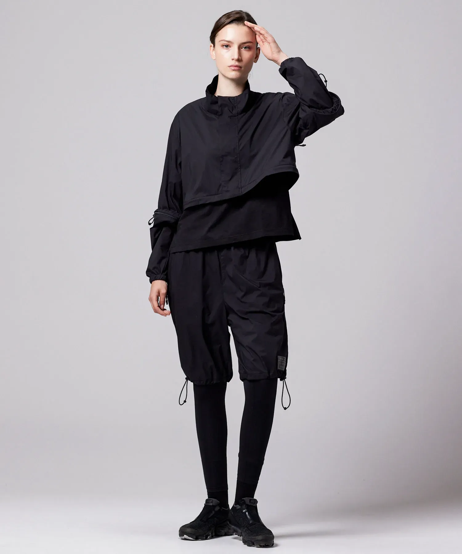 Unisex Basic Sports Hi-Neck W-Zip Detachable Light Jacket - Image 36