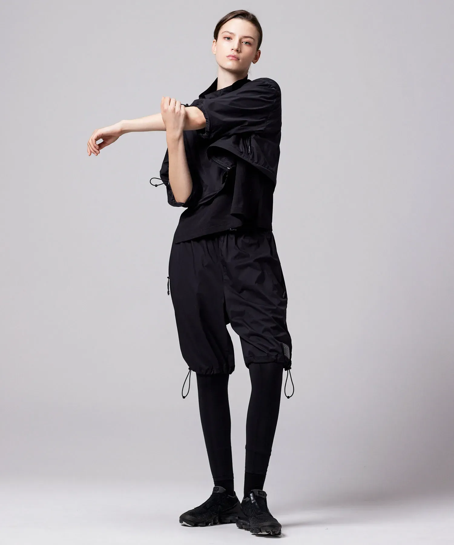 Unisex Basic Sports Hi-Neck W-Zip Detachable Light Jacket - Image 39