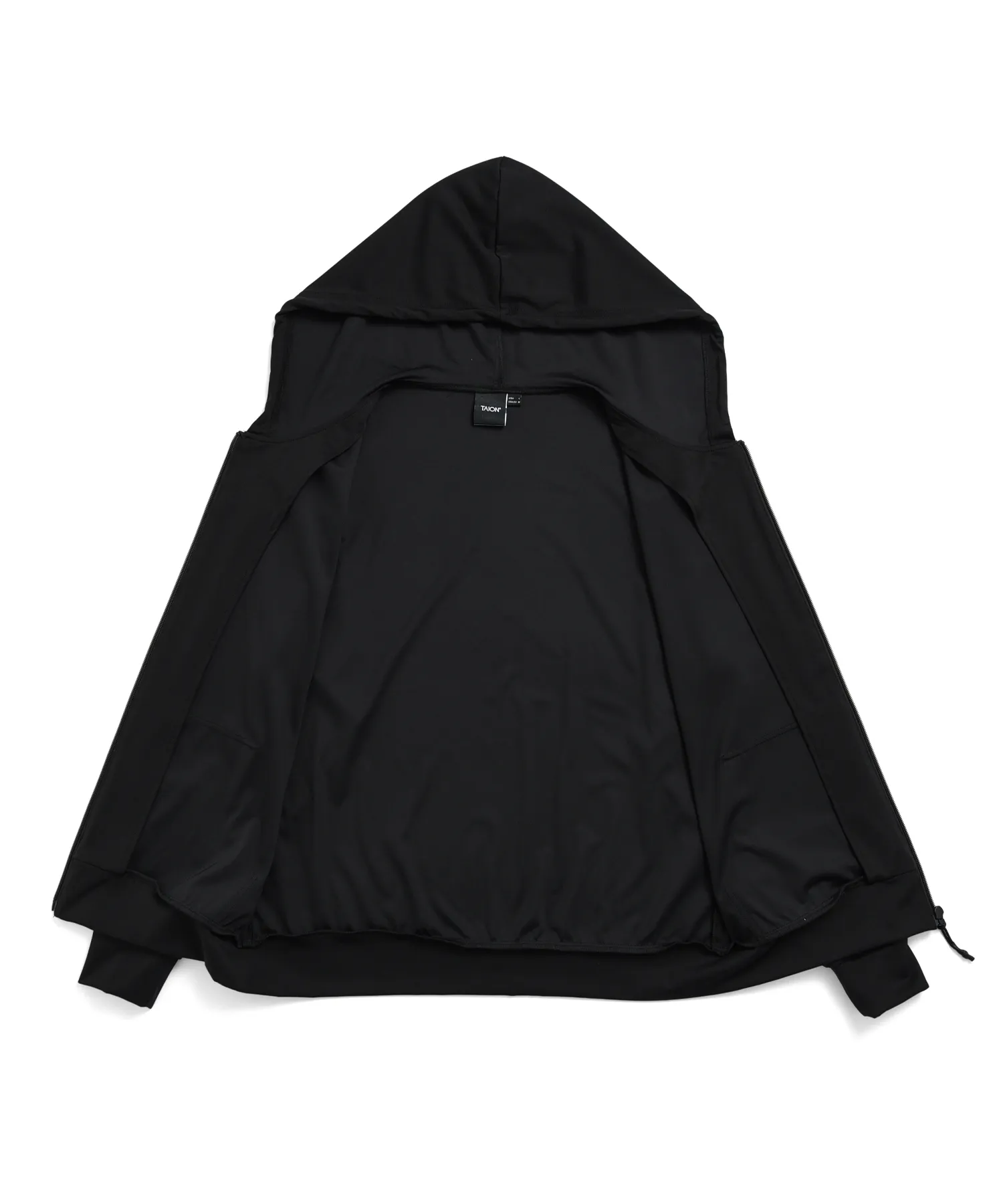 Unisex Basic Sports UV Dry Rash Guard Zip Parka - Image 7