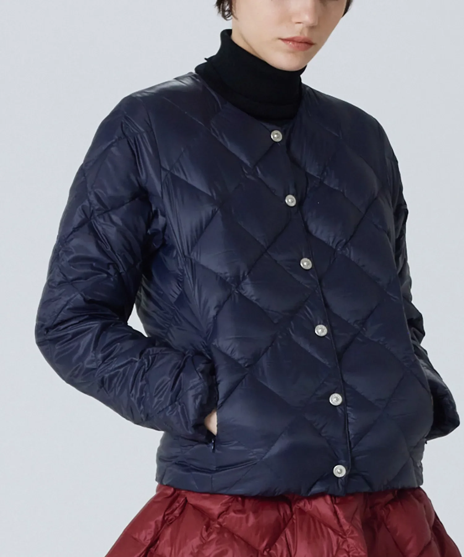 Unisex City Crew Neck Down Jacket - Image 13