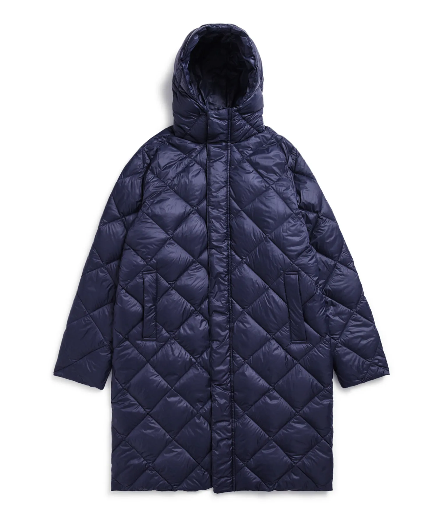 Unisex City Packable Hood Long Down Coat - Image 14