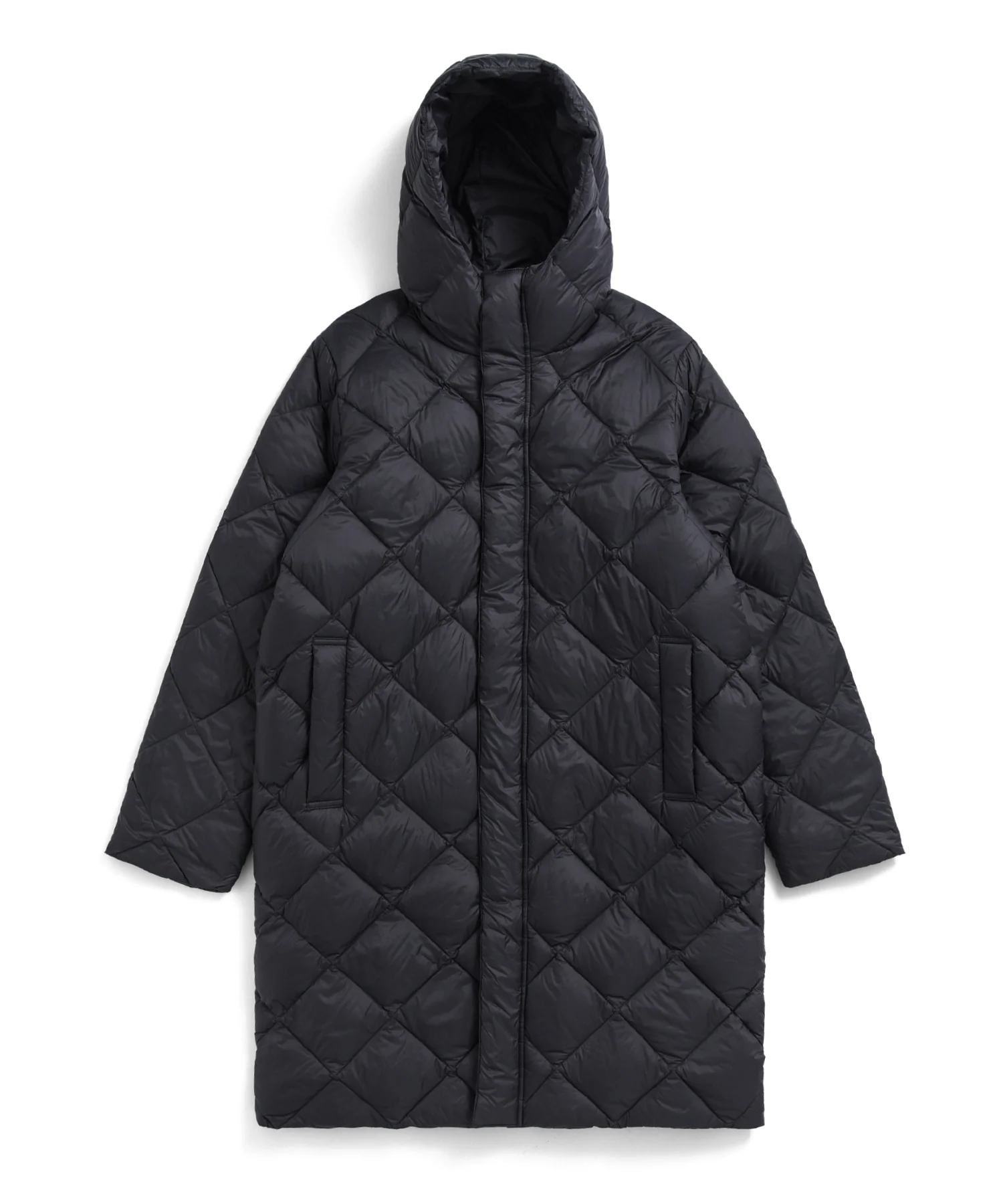 Unisex City Packable Hood Long Down Coat - Image 17