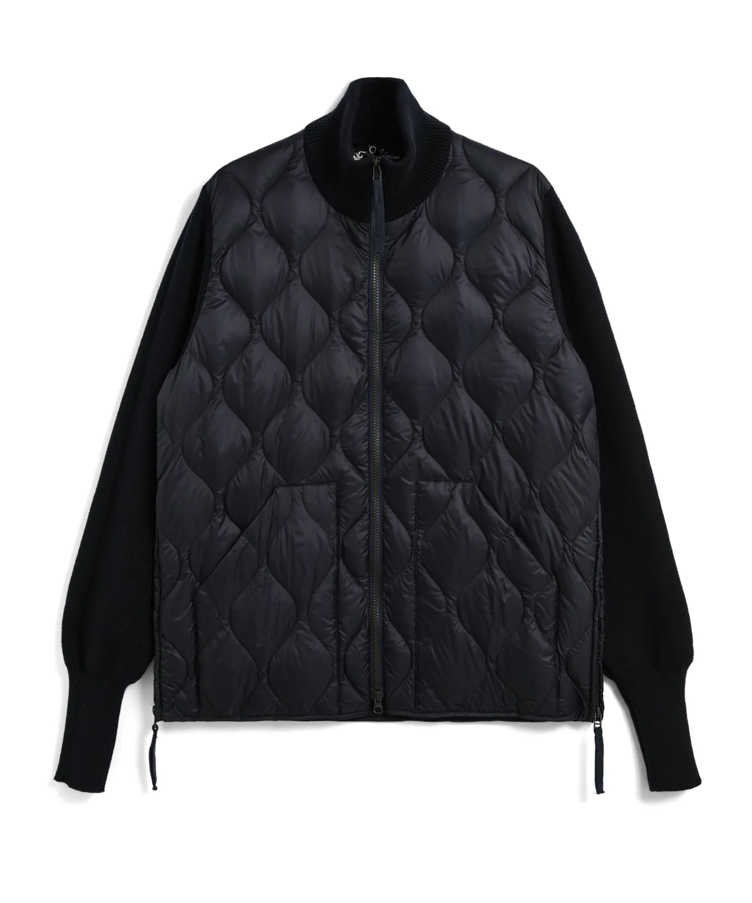 Unisex Military Hi Neck Knit + Down (Soft Shell) - Image 7