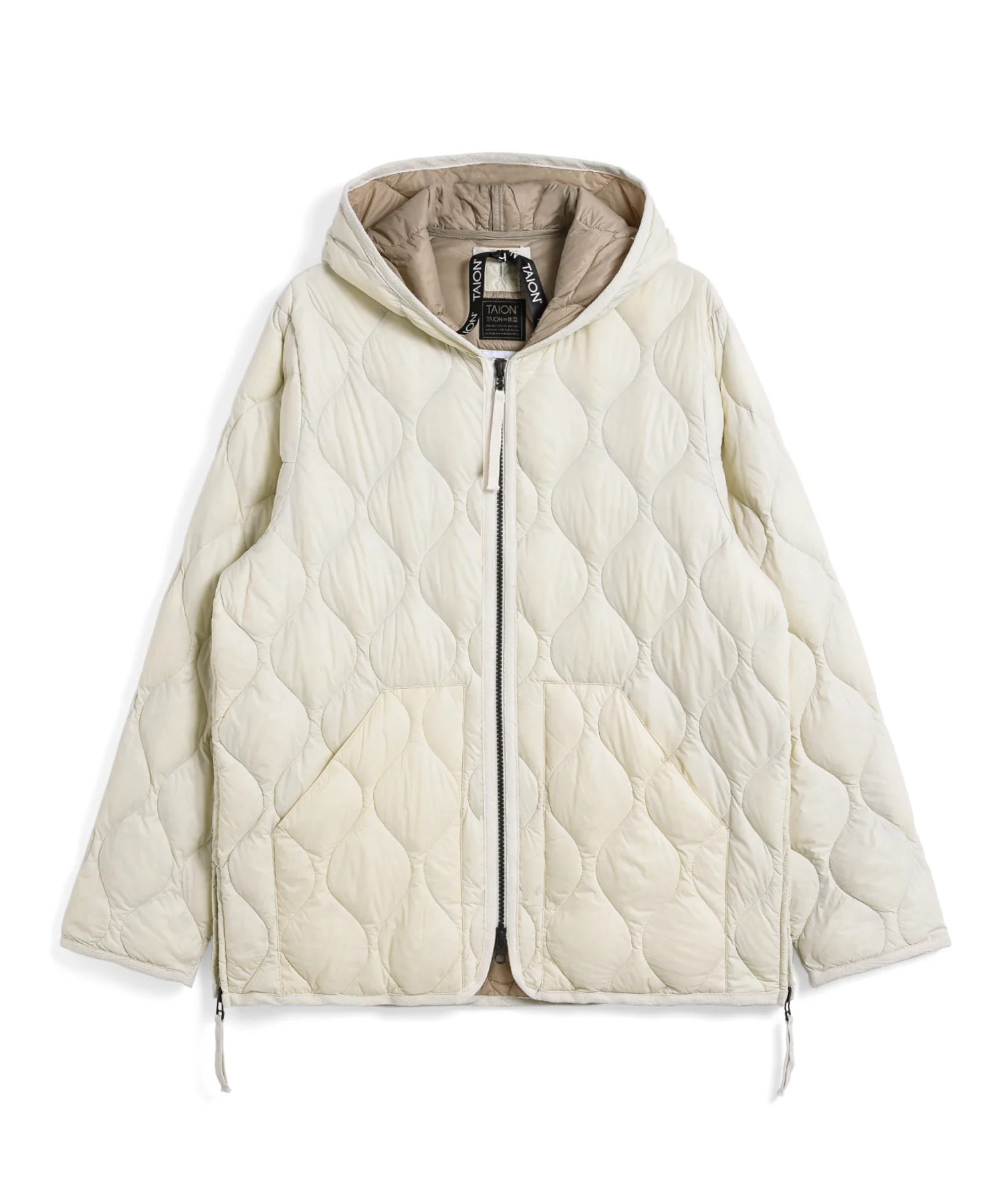 Unisex Military Hood W-Zip Down Jacket (Soft Shell) - Image 24