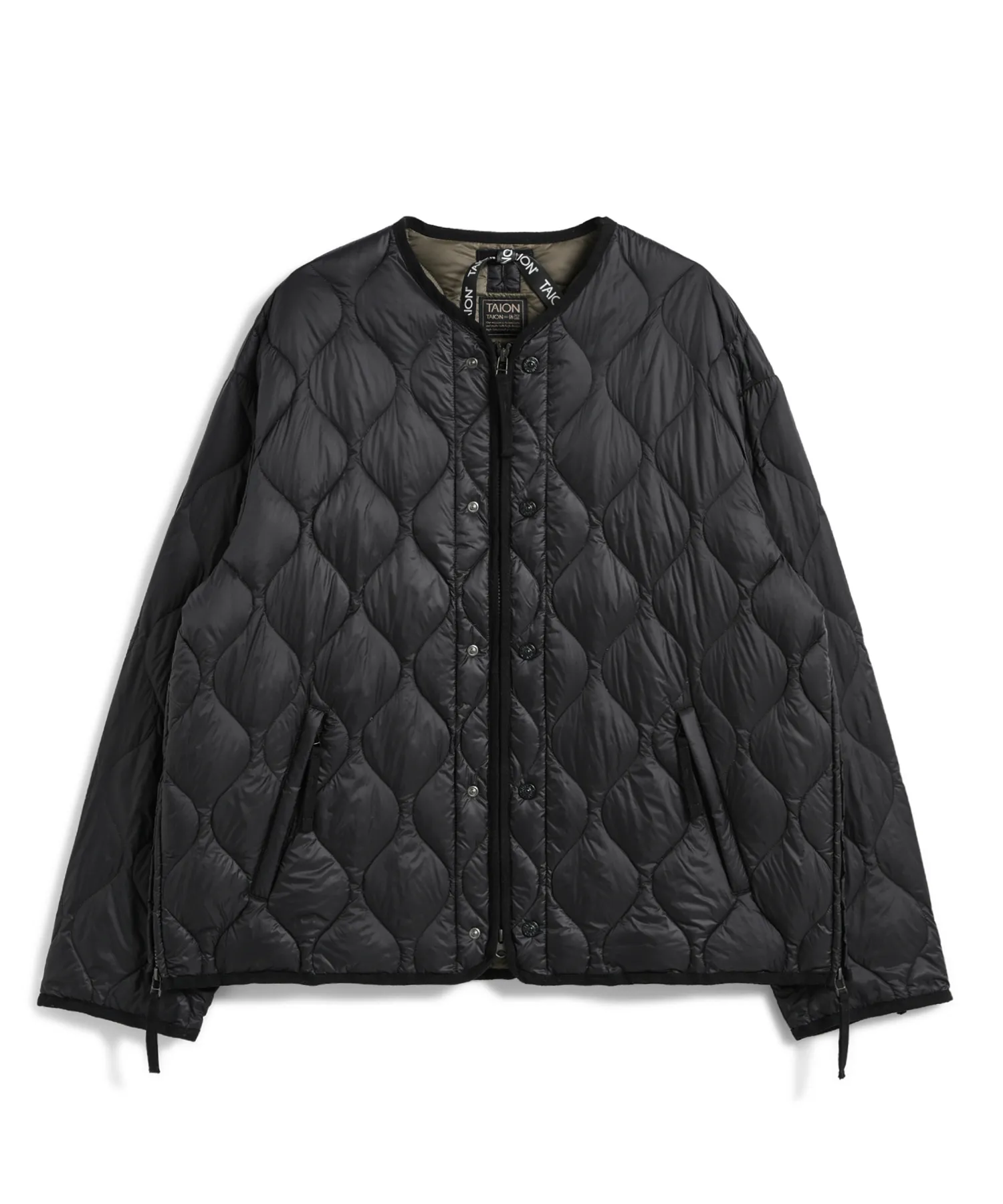 Unisex Military M65 Liner W-Zip Short Down Jacket (Soft Shell) - Image 34