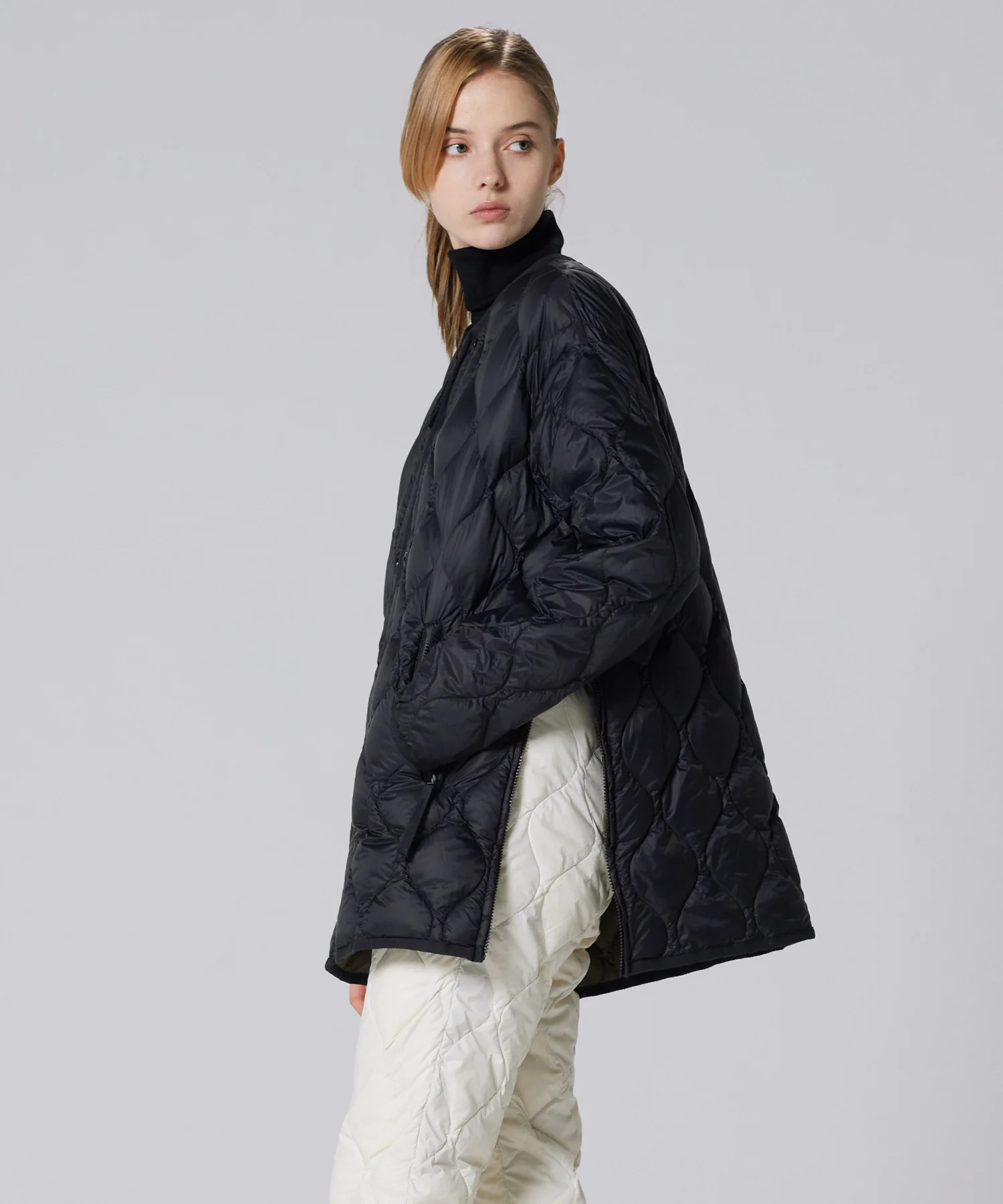 Unisex Military M65 Liner W-Zip Down Jacket (Soft Shell) - Image 20