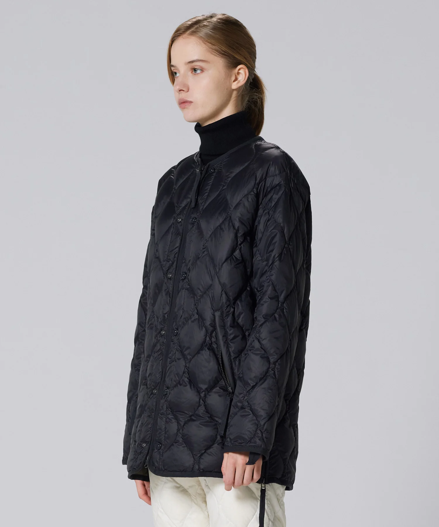 Unisex Military M65 Liner W-Zip Down Jacket (Soft Shell) - Image 21
