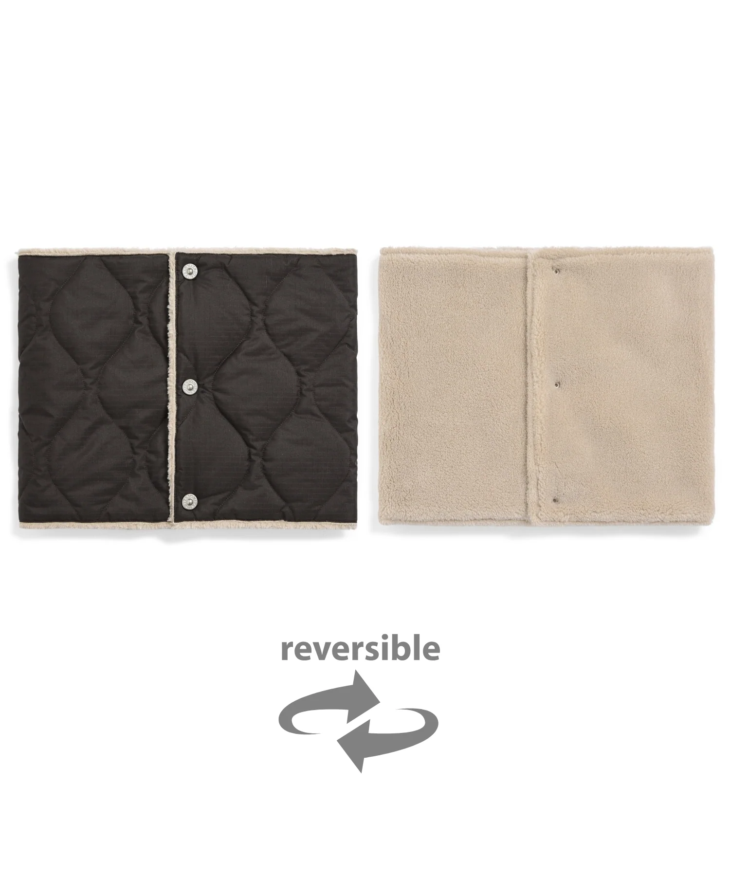 Military Reversible Down Neck Warmer (Hard Shell) - Image 15