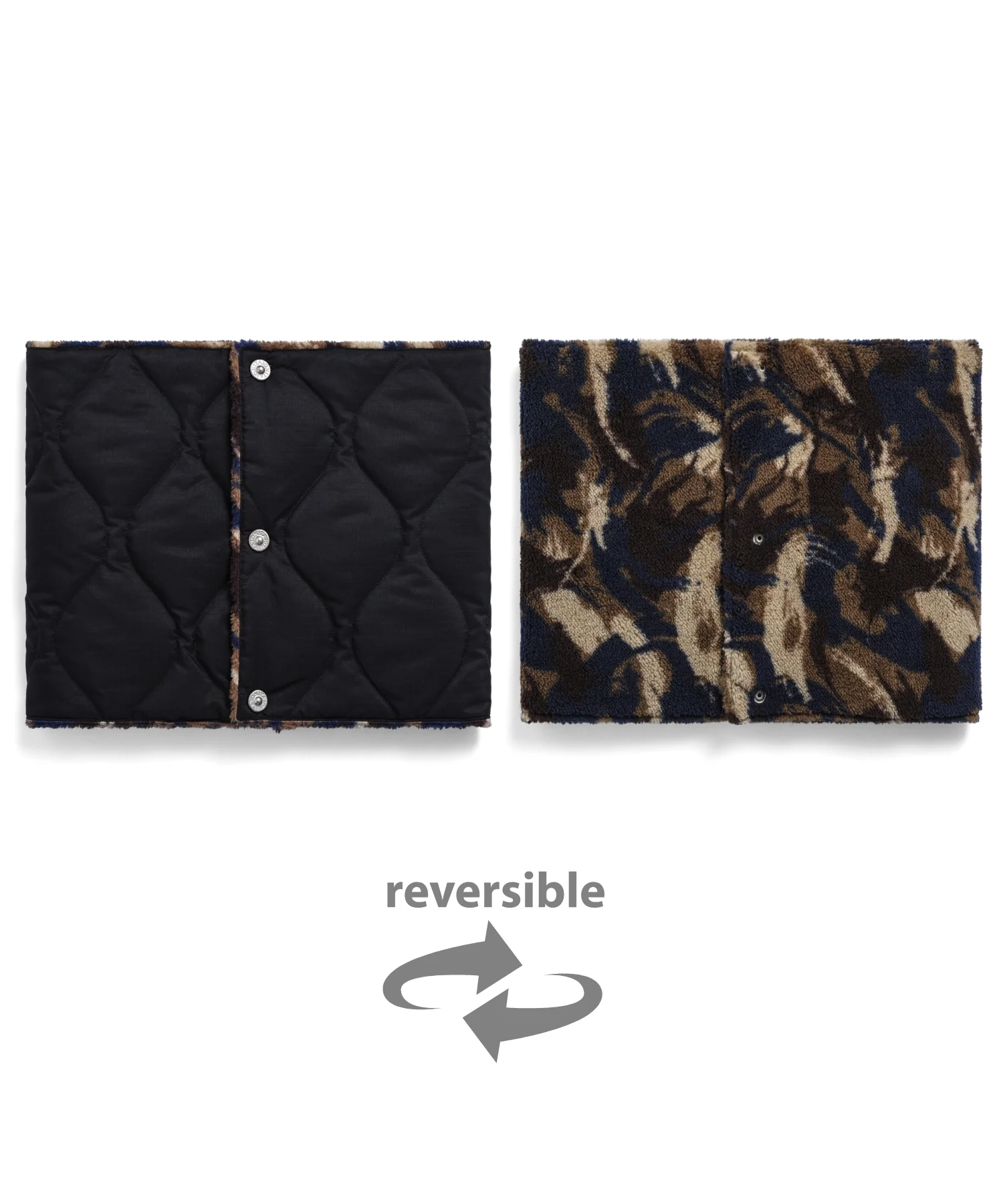 Military Reversible Down Neck Warmer (Hard Shell) - Image 18