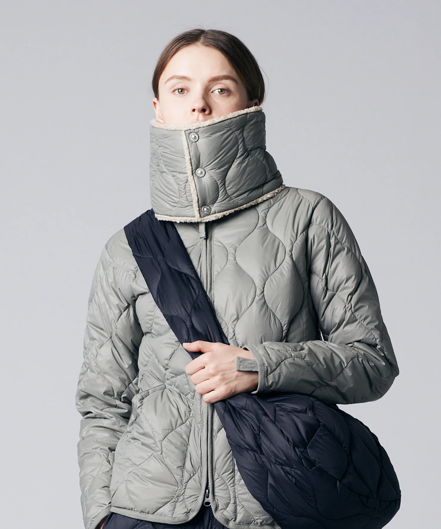 Military Reversible Down Neck Warmer (Soft Shell) - Image 11