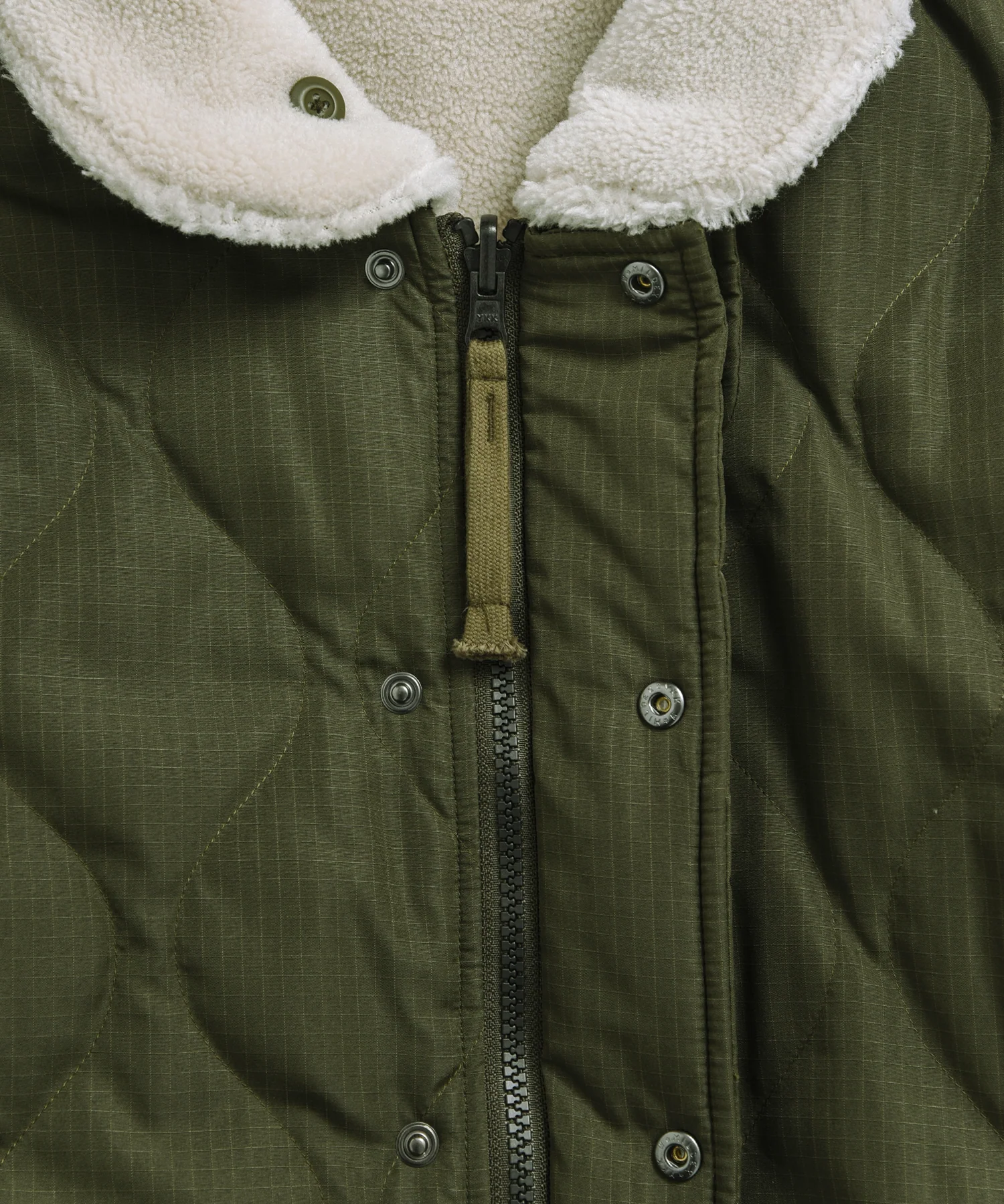 Unisex Military Reversible Down + Boa N-1 Type Jacket - Image 11