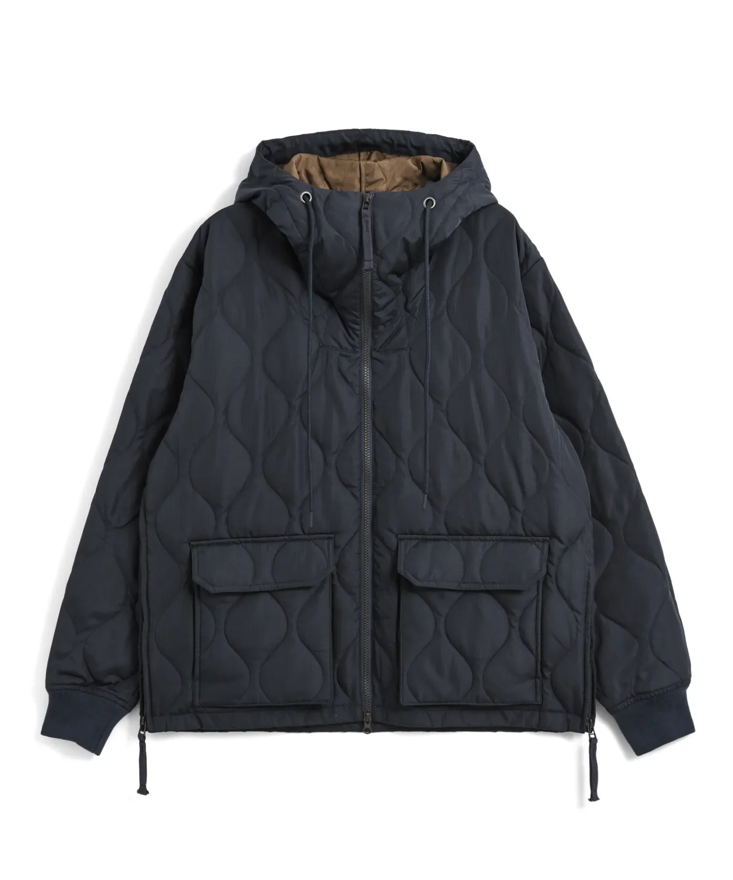 Unisex Military W-Zip Down Hoodie - Image 17
