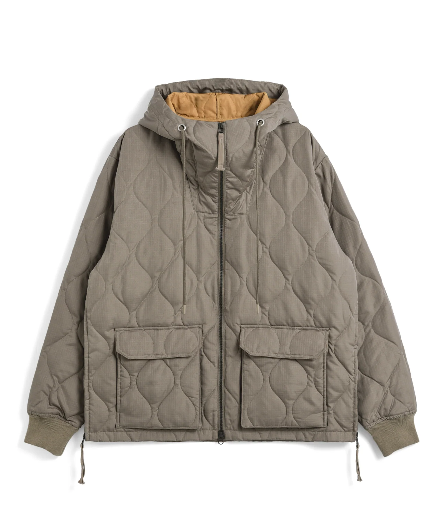 Unisex Military W-Zip Down Hoodie - Image 19