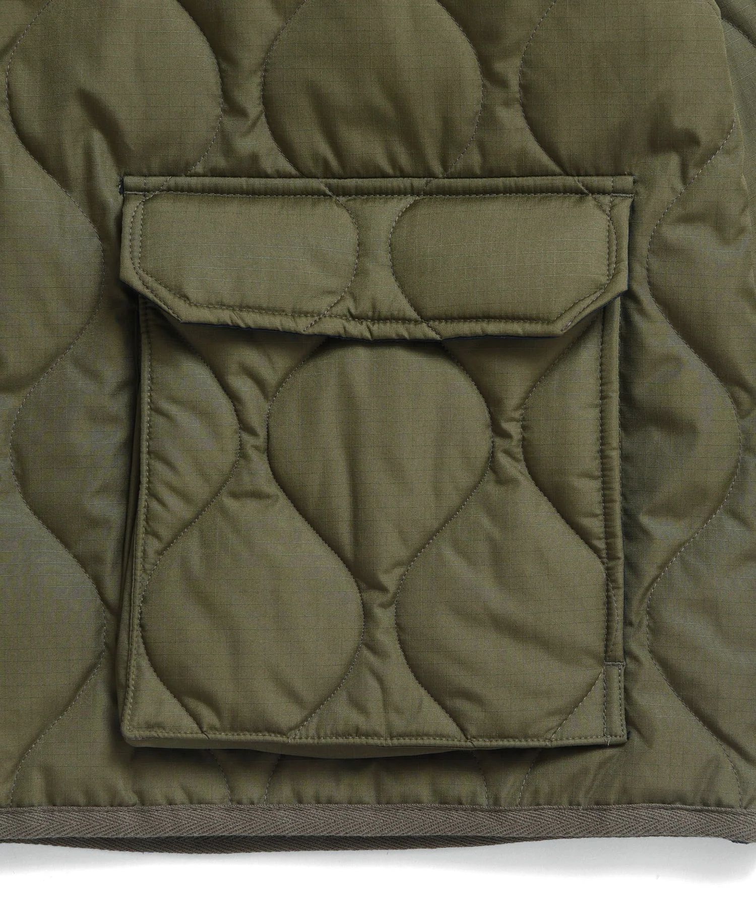 Unisex Military W-Zip Down Hoodie - Image 5