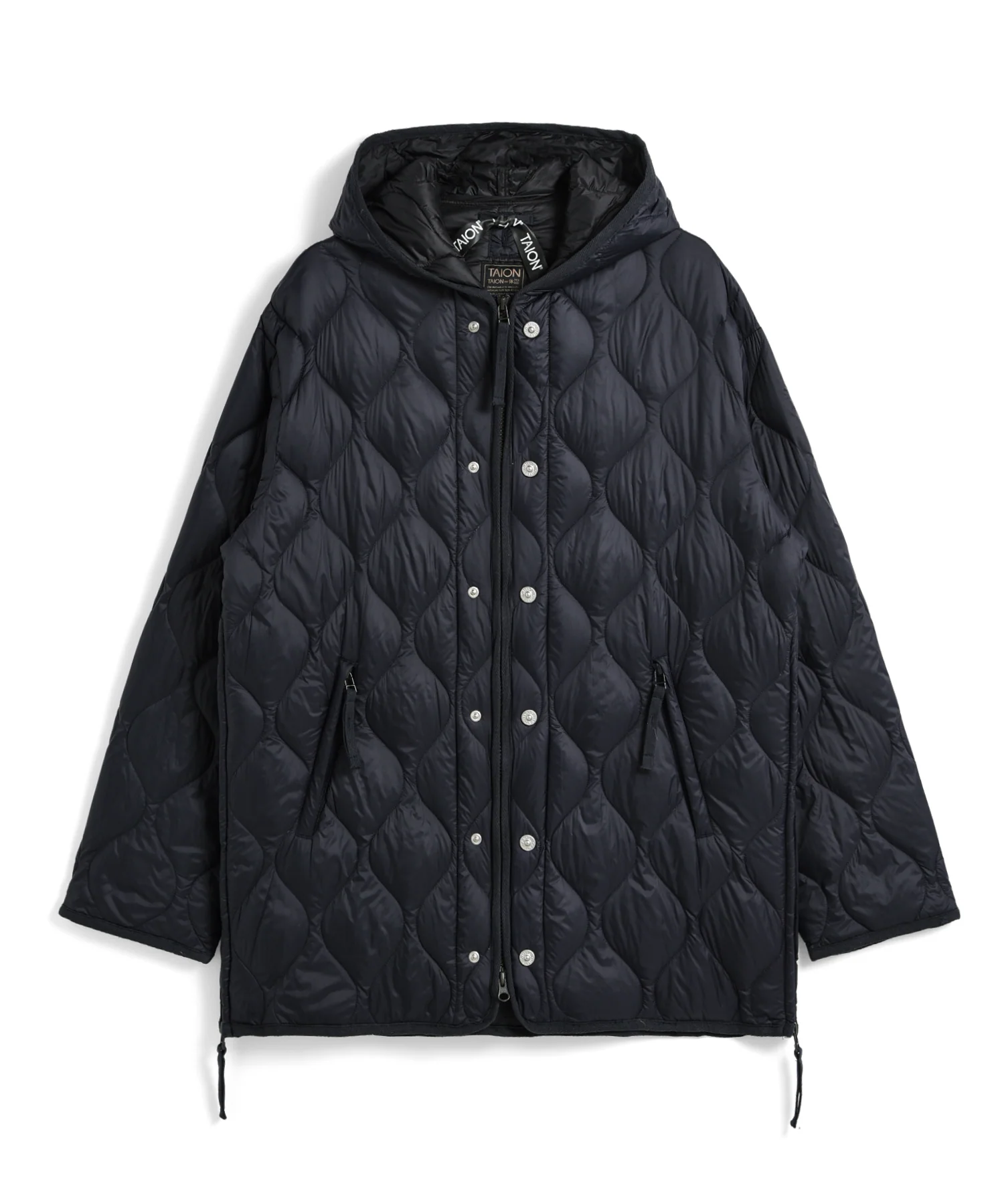 Unisex Military W-Zip Hood Down Jacket (Soft Shell) - Image 15