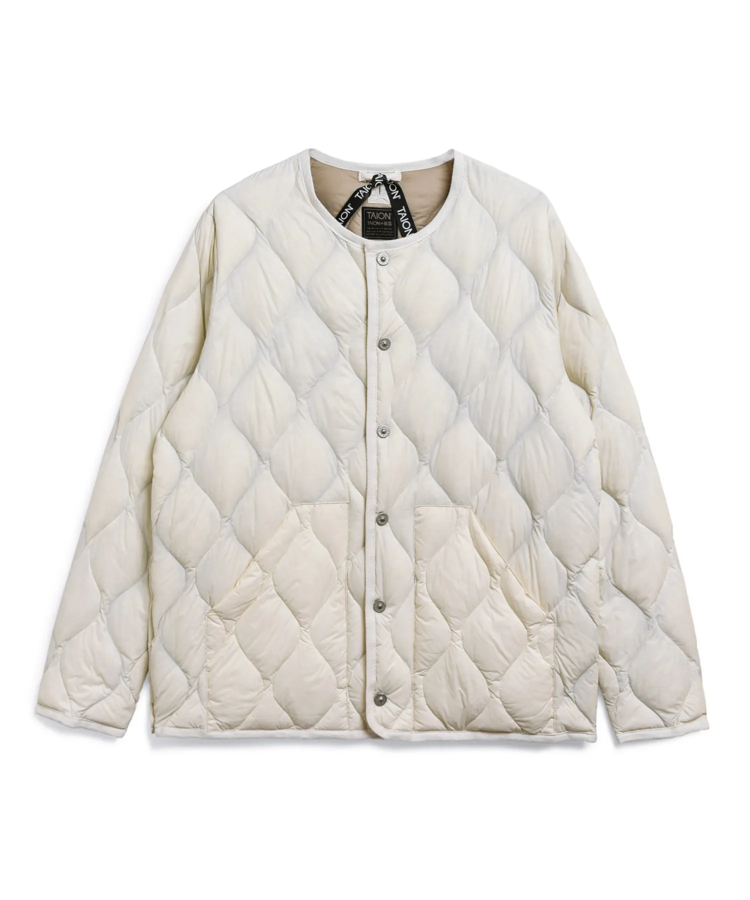 Unisex Military Crew Neck Down Jacket (Soft Shell) - Image 18