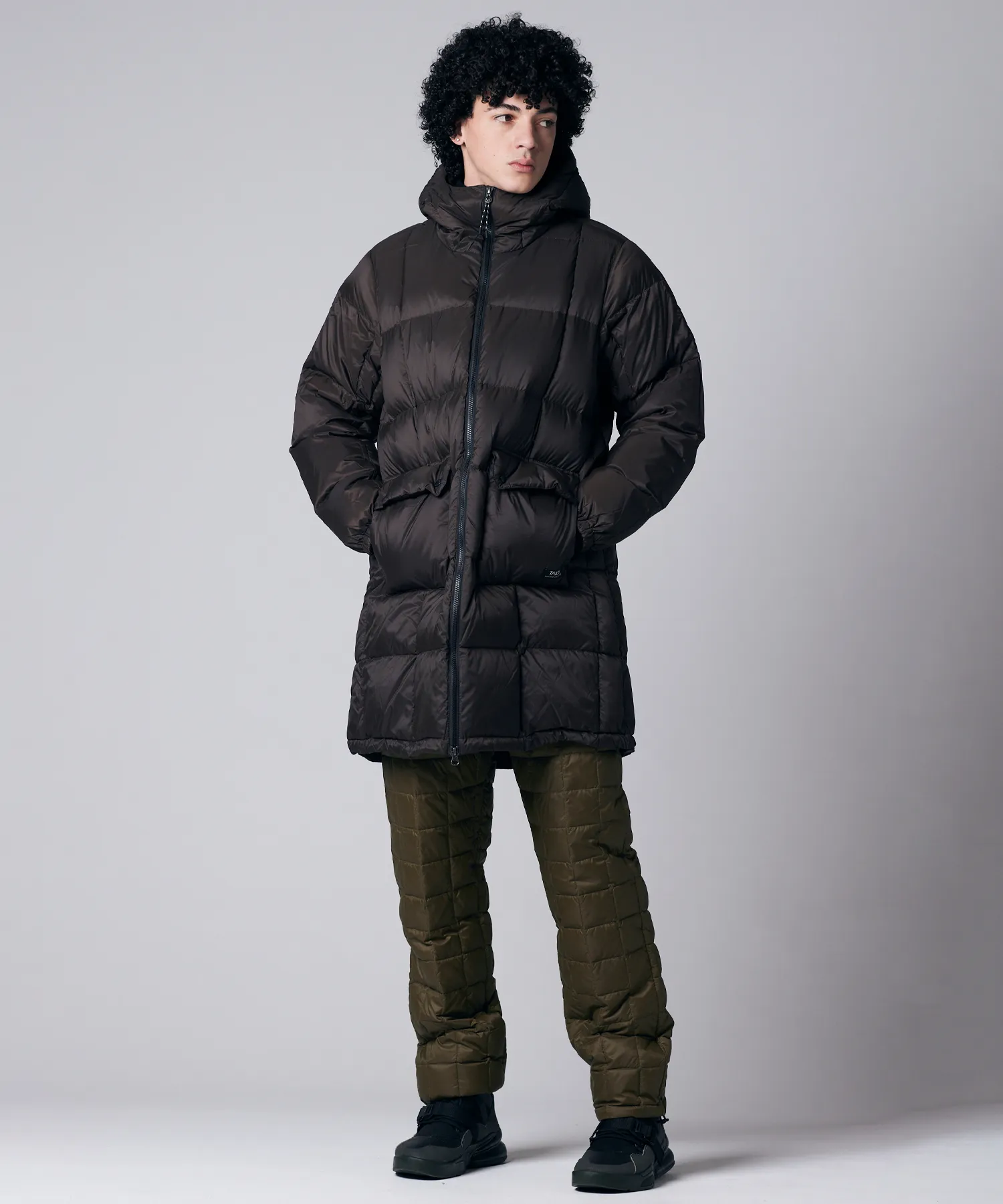 Unisex Mountain Packable Volume Down Hood Coat - Image 12