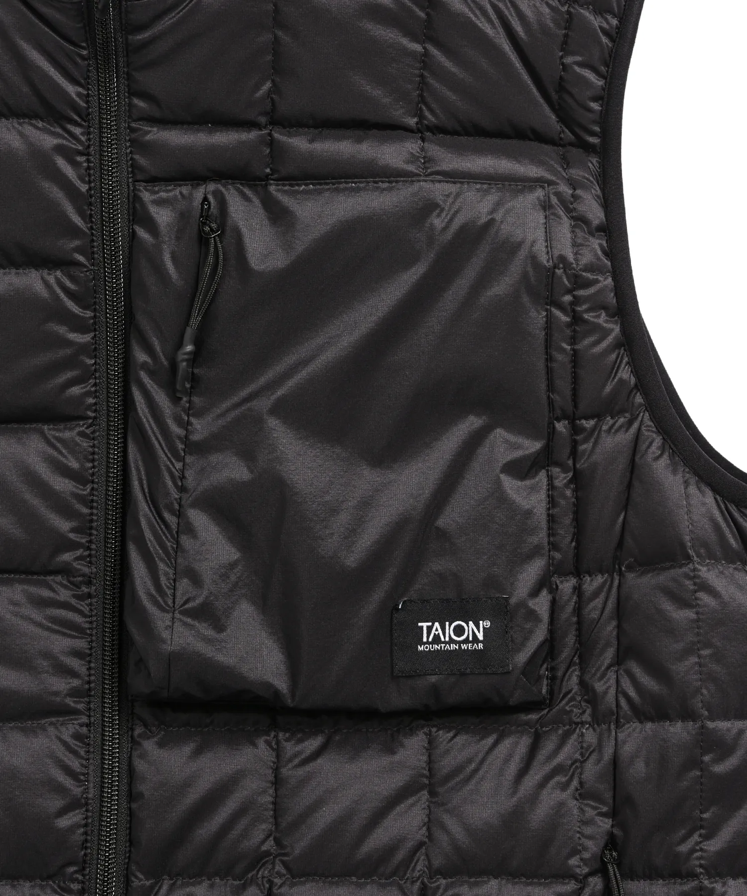 Unisex Mountain Reversible "Down×Light boa" Hi Neck Vest - Image 8