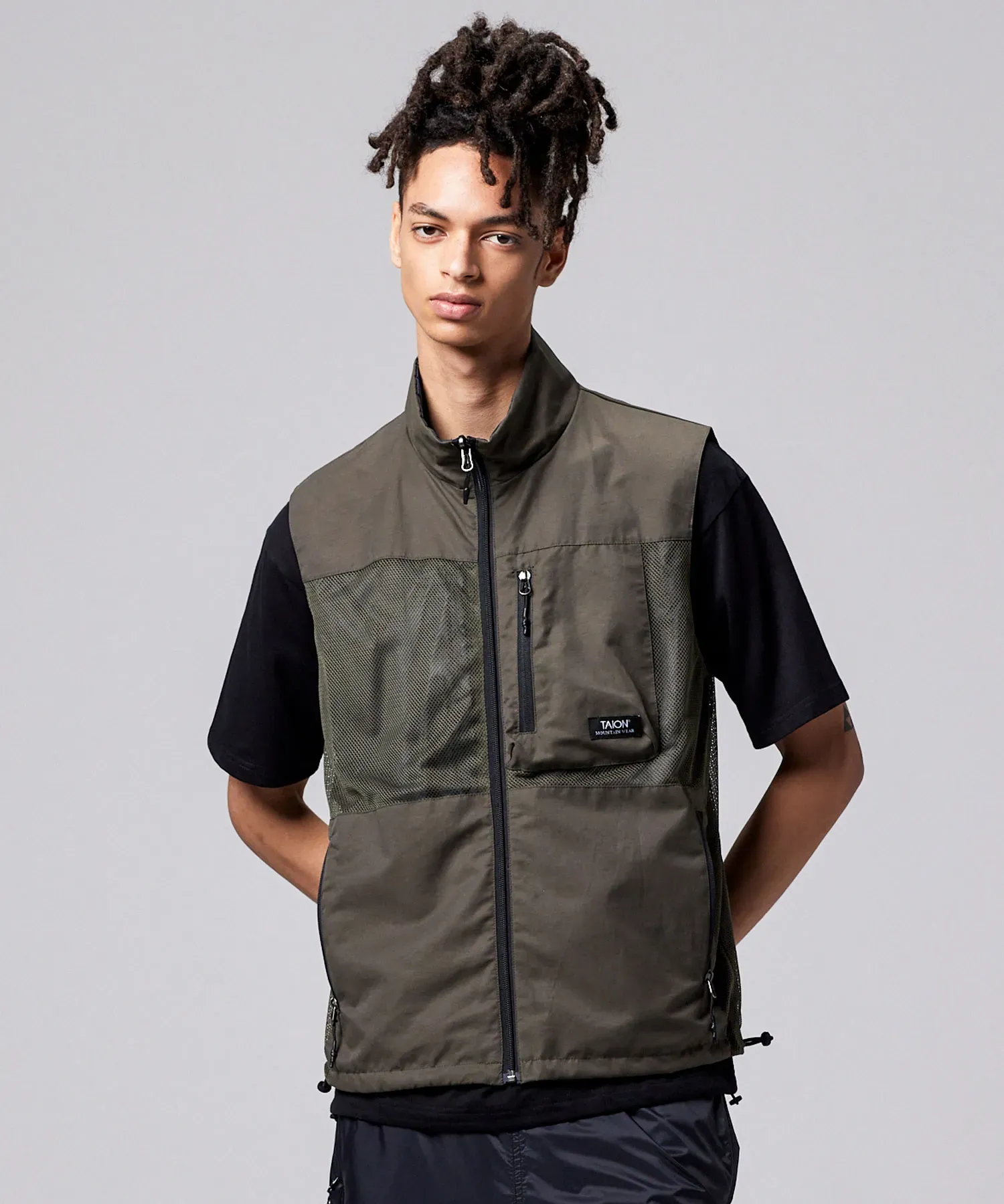 Unisex Non Down Mountain Reversible Mesh Vest - Image 16